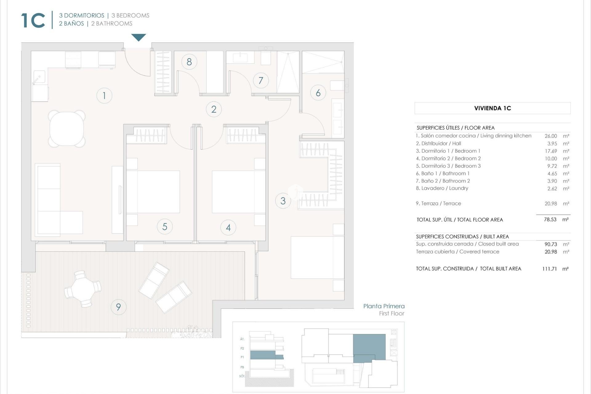 Nieuwbouw Woningen - Appartement / flat -
Benijofar - Pueblo