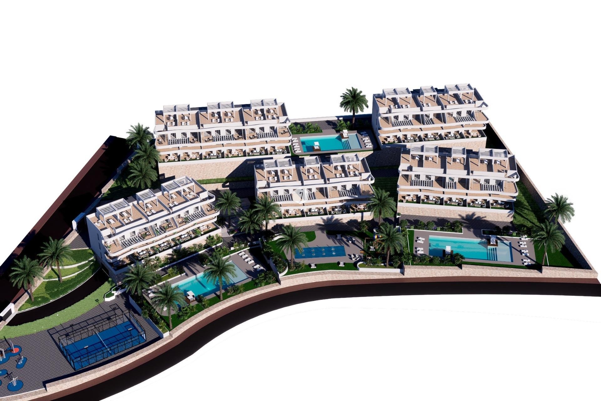 Nieuwbouw Woningen - Appartement / flat -
Finestrat - Puig Campana Golf