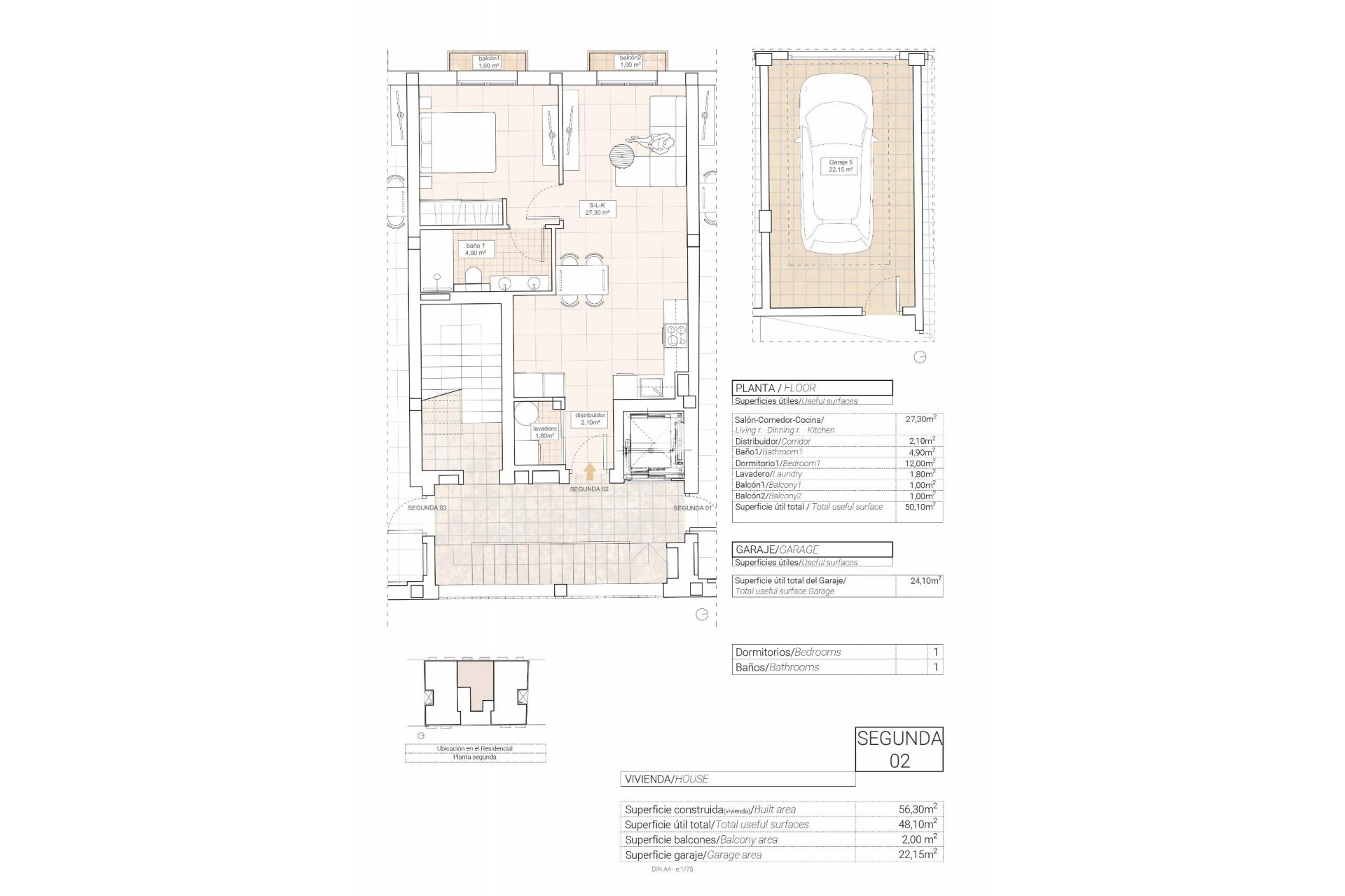 Nieuwbouw Woningen - Appartement / flat -
Hondón de las Nieves - Pueblo
