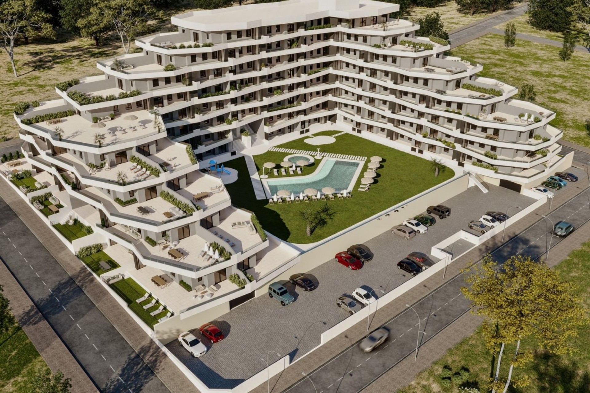 Nieuwbouw Woningen - Appartement / flat -
San Miguel de Salinas - Pueblo