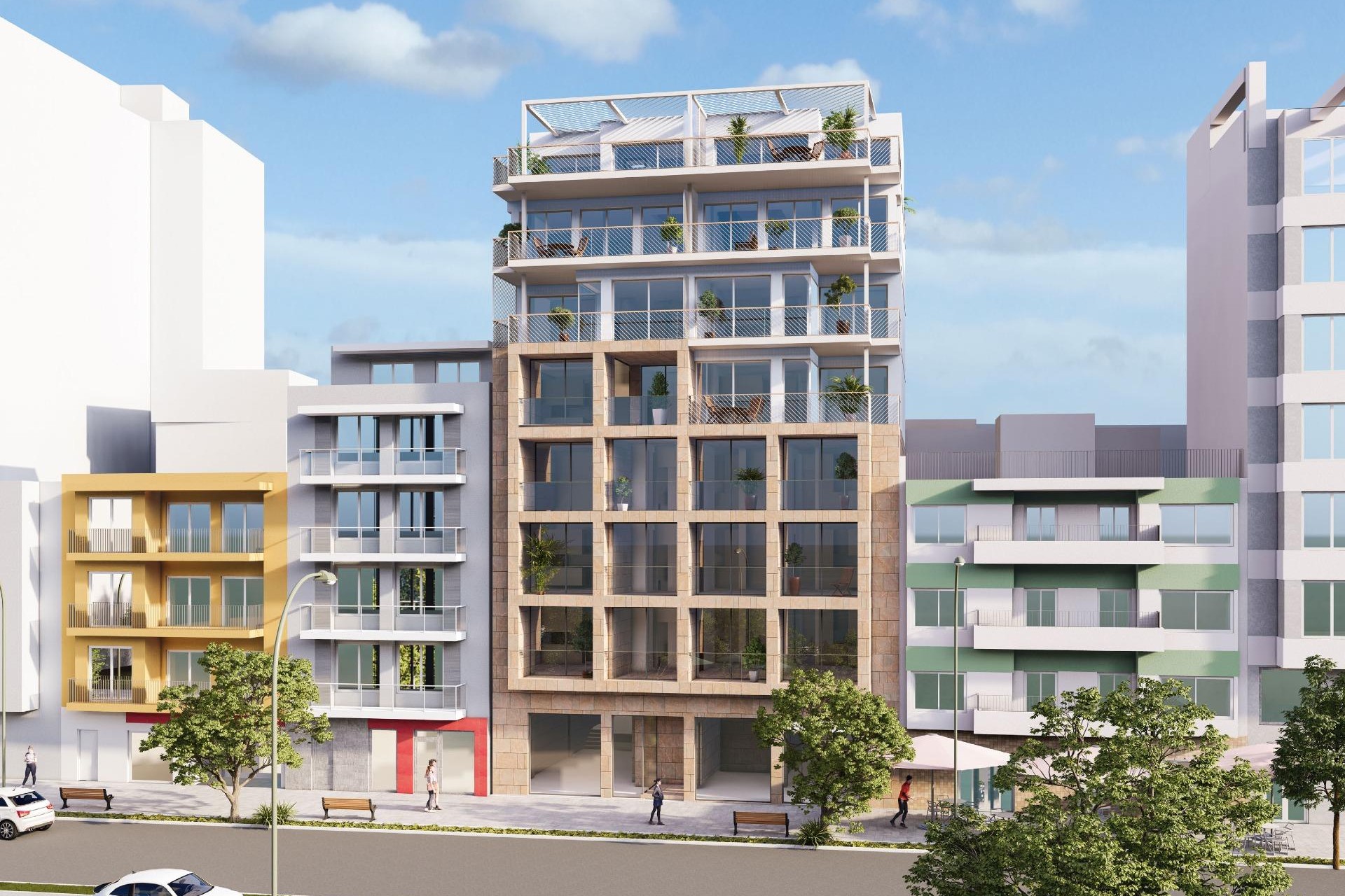 Nieuwbouw Woningen - Appartement / flat -
Villajoyosa - Pueblo