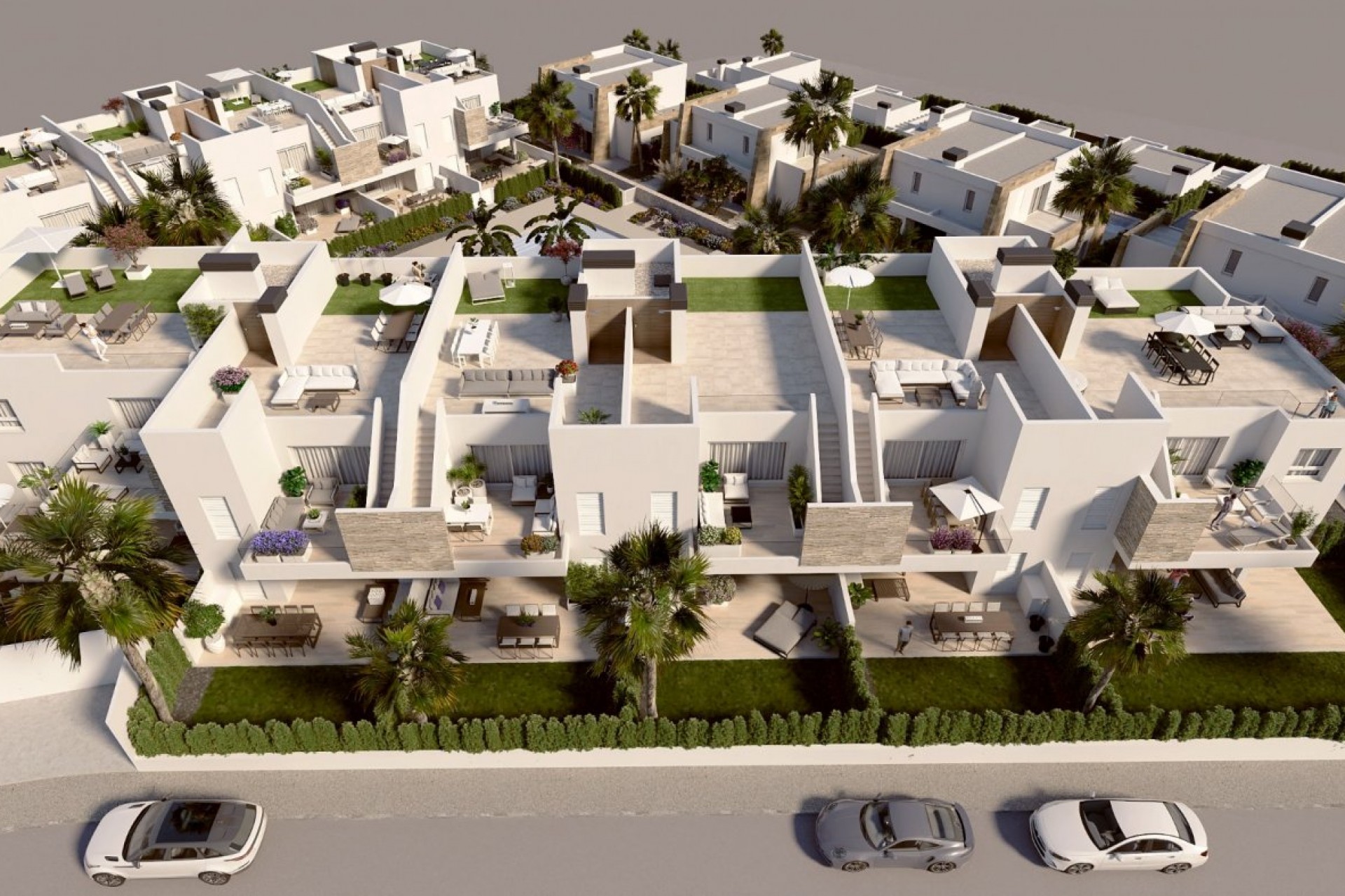 Nieuwbouw Woningen - Bungalow -
Algorfa - La finca golf