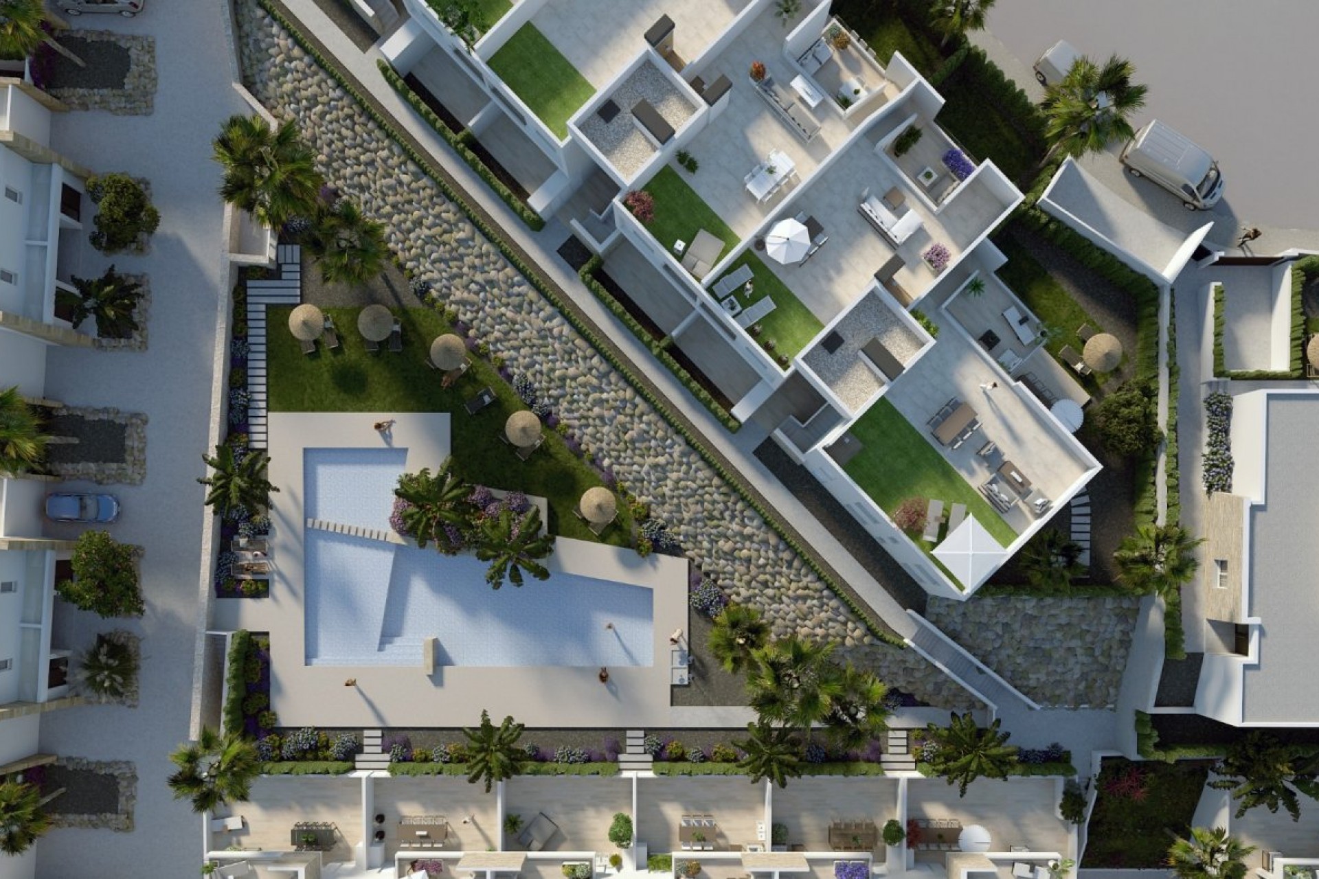 Nieuwbouw Woningen - Bungalow -
Algorfa - La finca golf