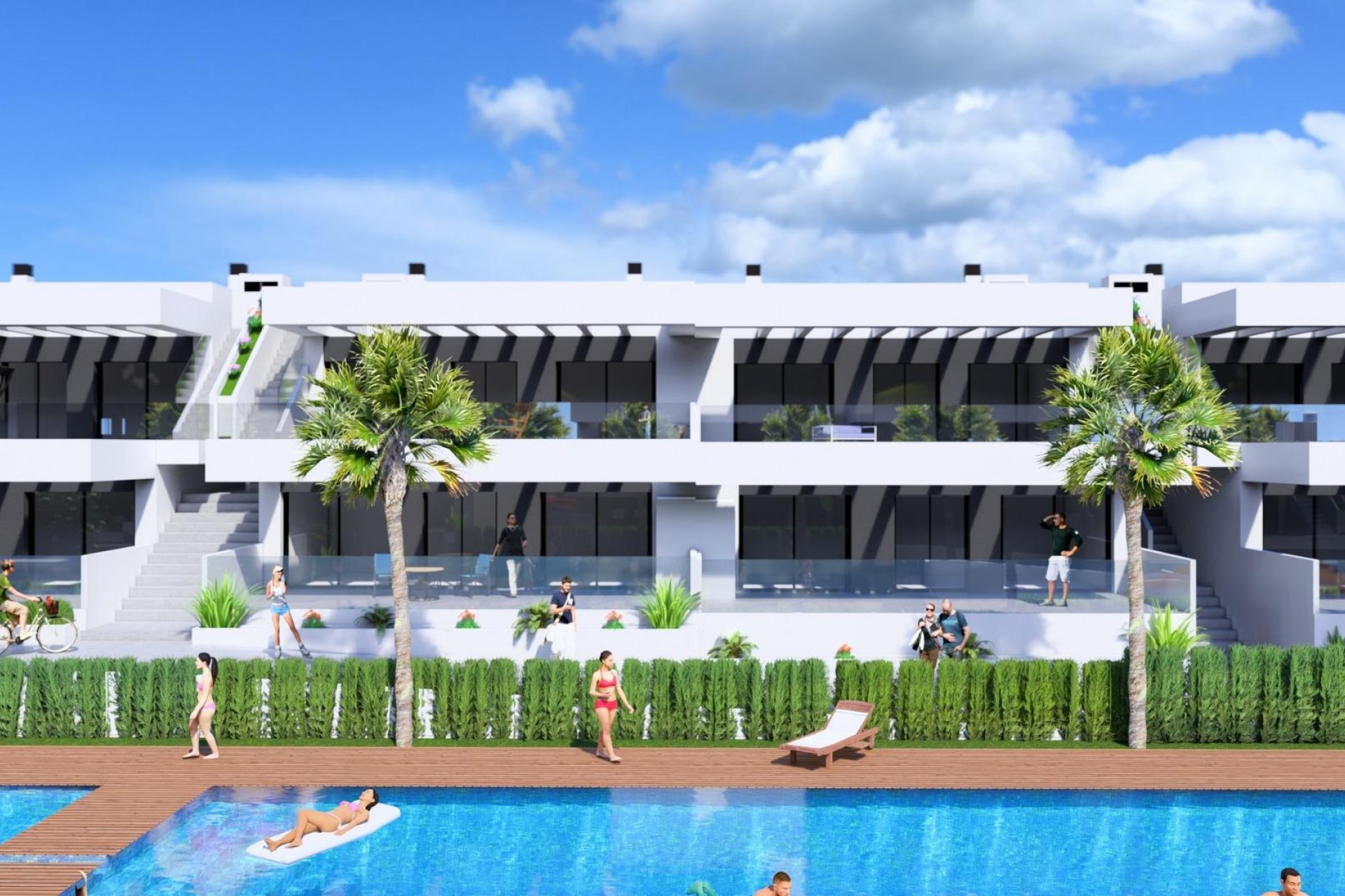 Nieuwbouw Woningen - Bungalow -
Algorfa - La finca golf