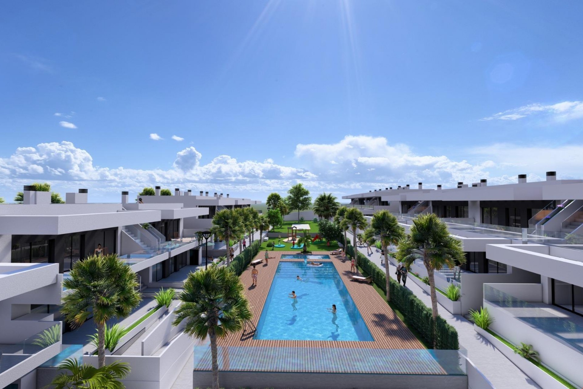 Nieuwbouw Woningen - Bungalow -
Algorfa - La finca golf