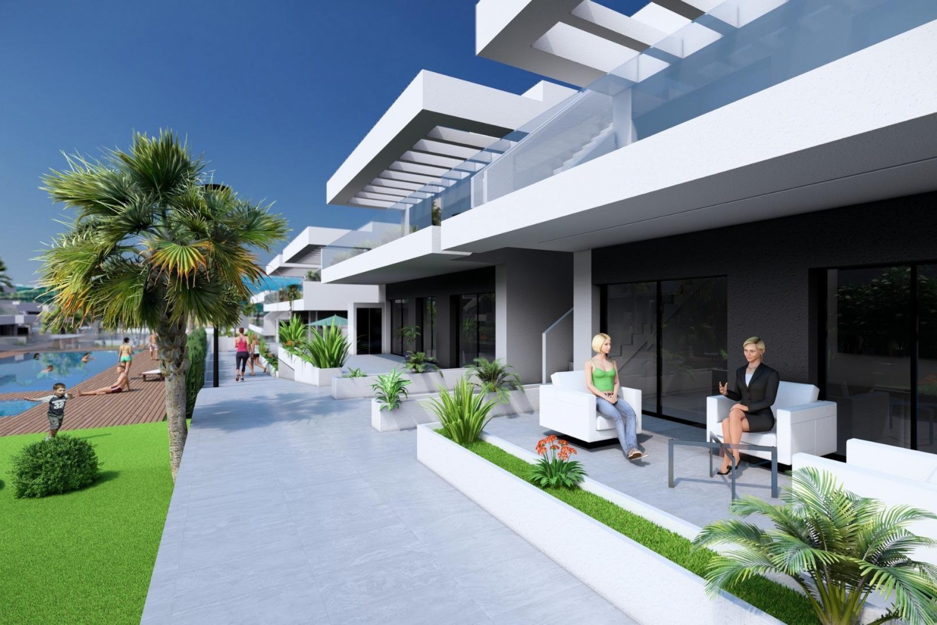 Nieuwbouw Woningen - Bungalow -
Algorfa - La finca golf