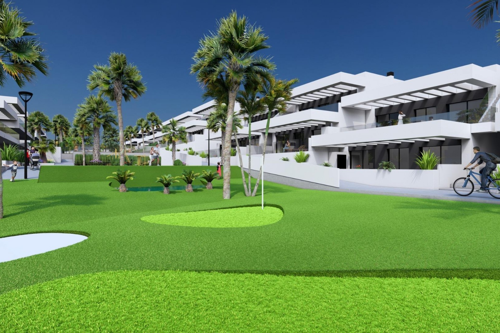 Nieuwbouw Woningen - Bungalow -
Algorfa - La finca golf