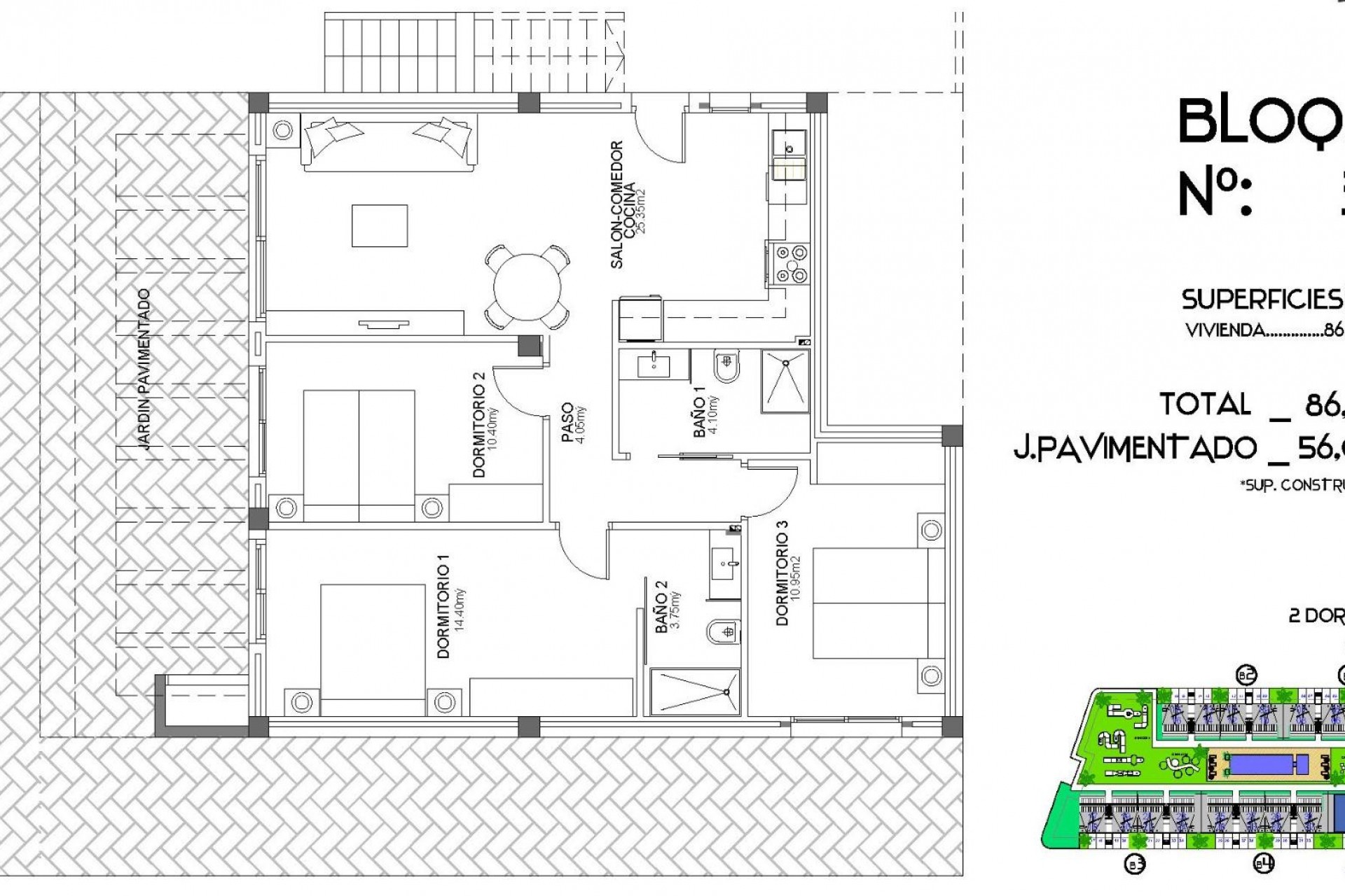 Nieuwbouw Woningen - Bungalow -
Algorfa - La finca golf