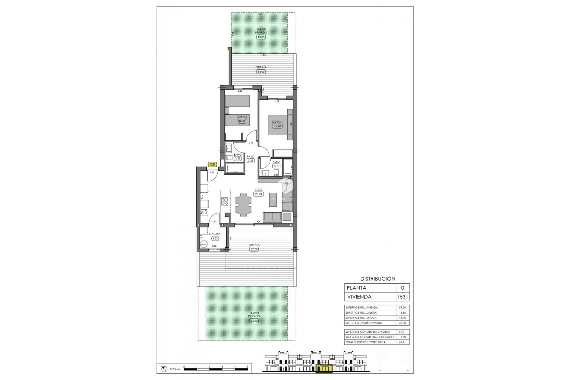 Nieuwbouw Woningen - Bungalow -
Algorfa - La finca golf