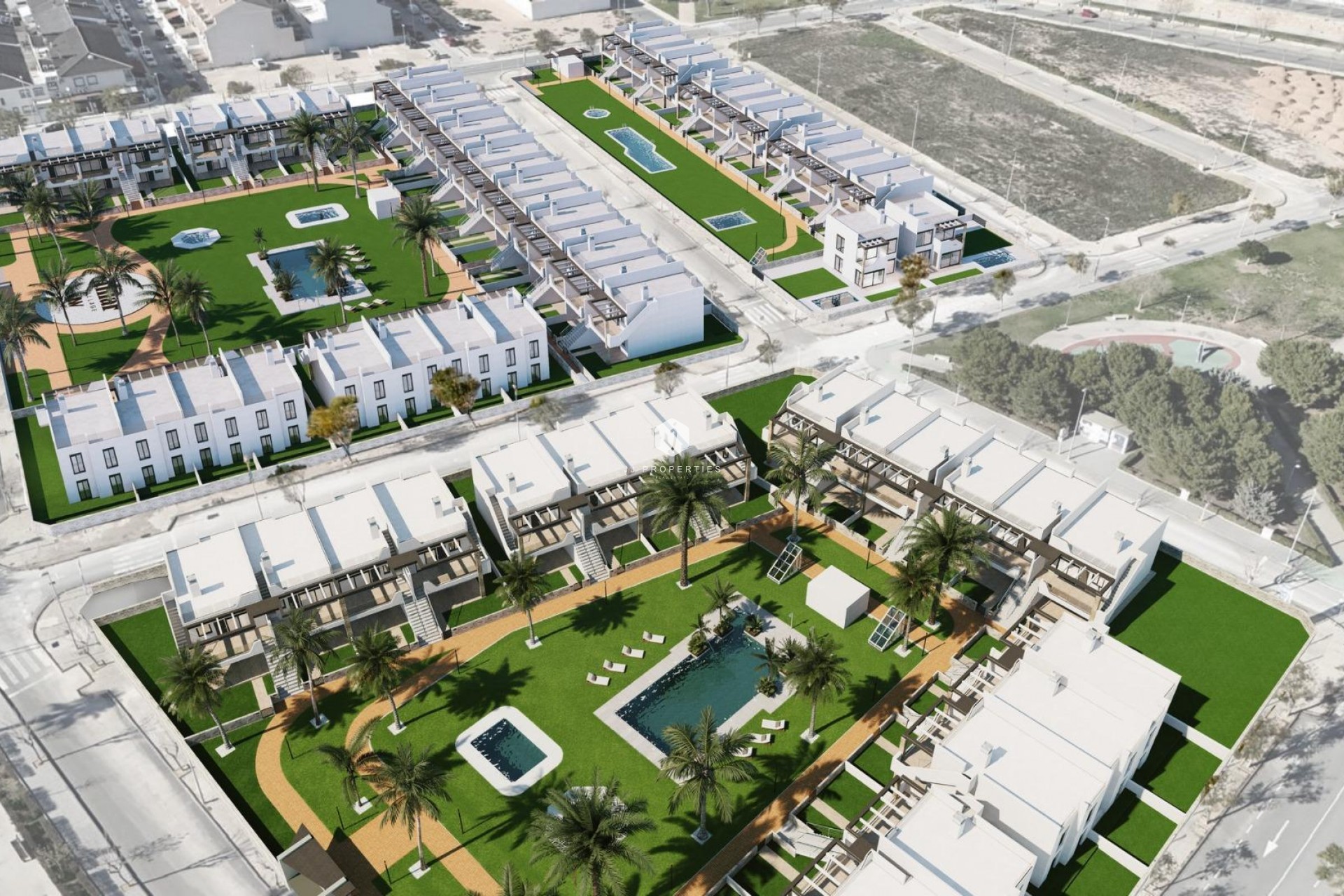 Nieuwbouw Woningen - Bungalow -
Pilar de la Horadada - pueblo