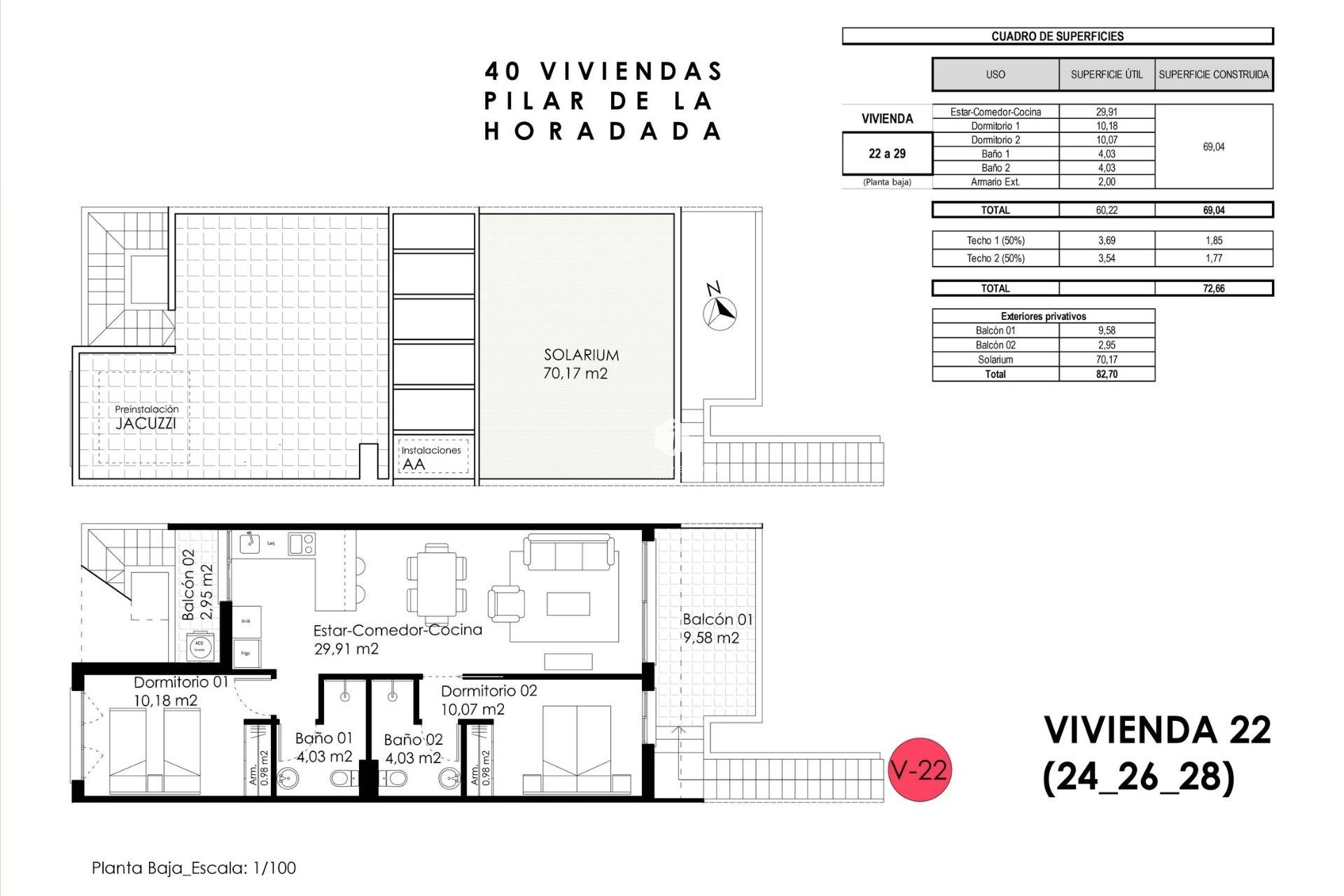Nieuwbouw Woningen - Bungalow -
Pilar de la Horadada - pueblo