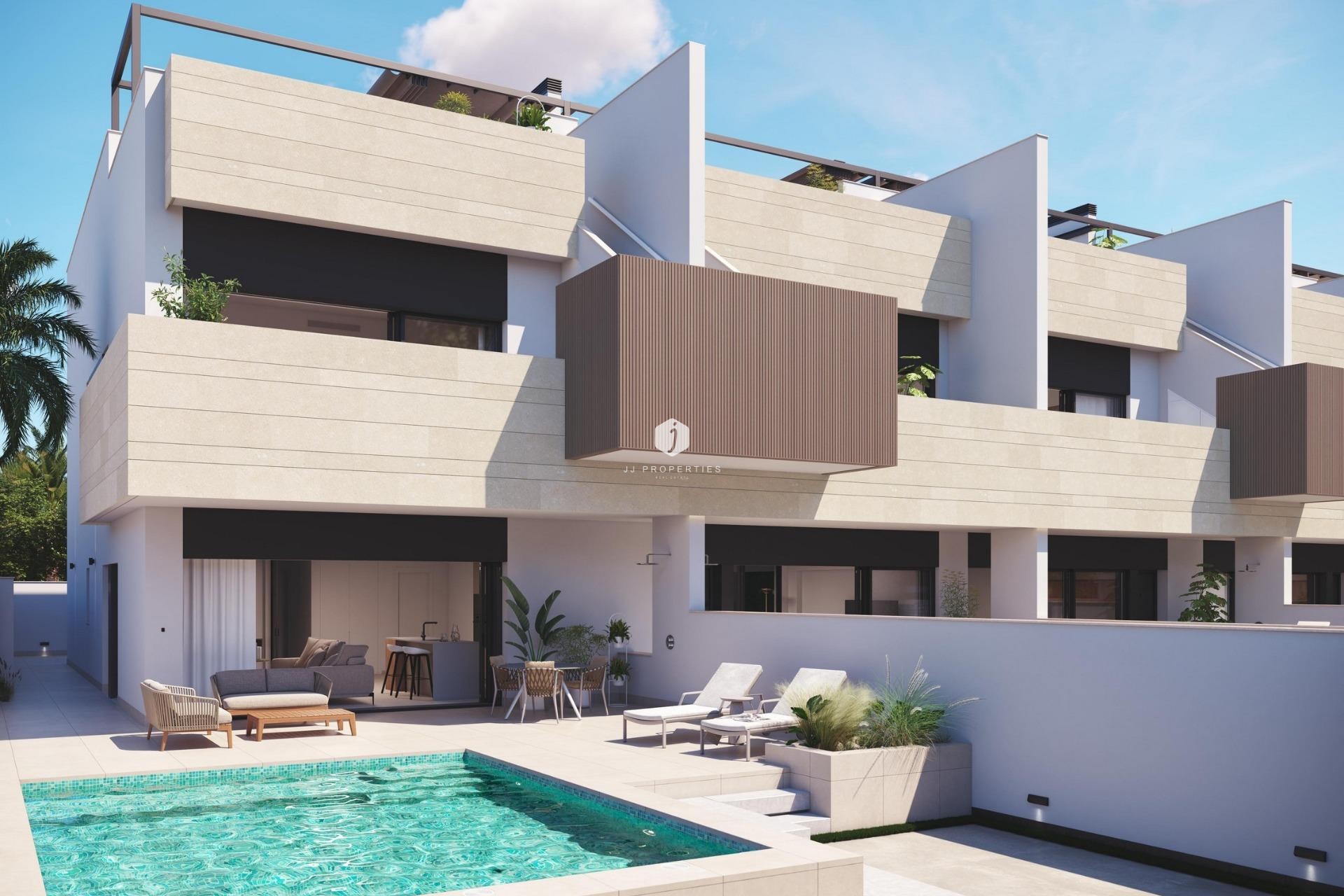 Nieuwbouw Woningen - Bungalow -
Pilar de la Horadada - pueblo