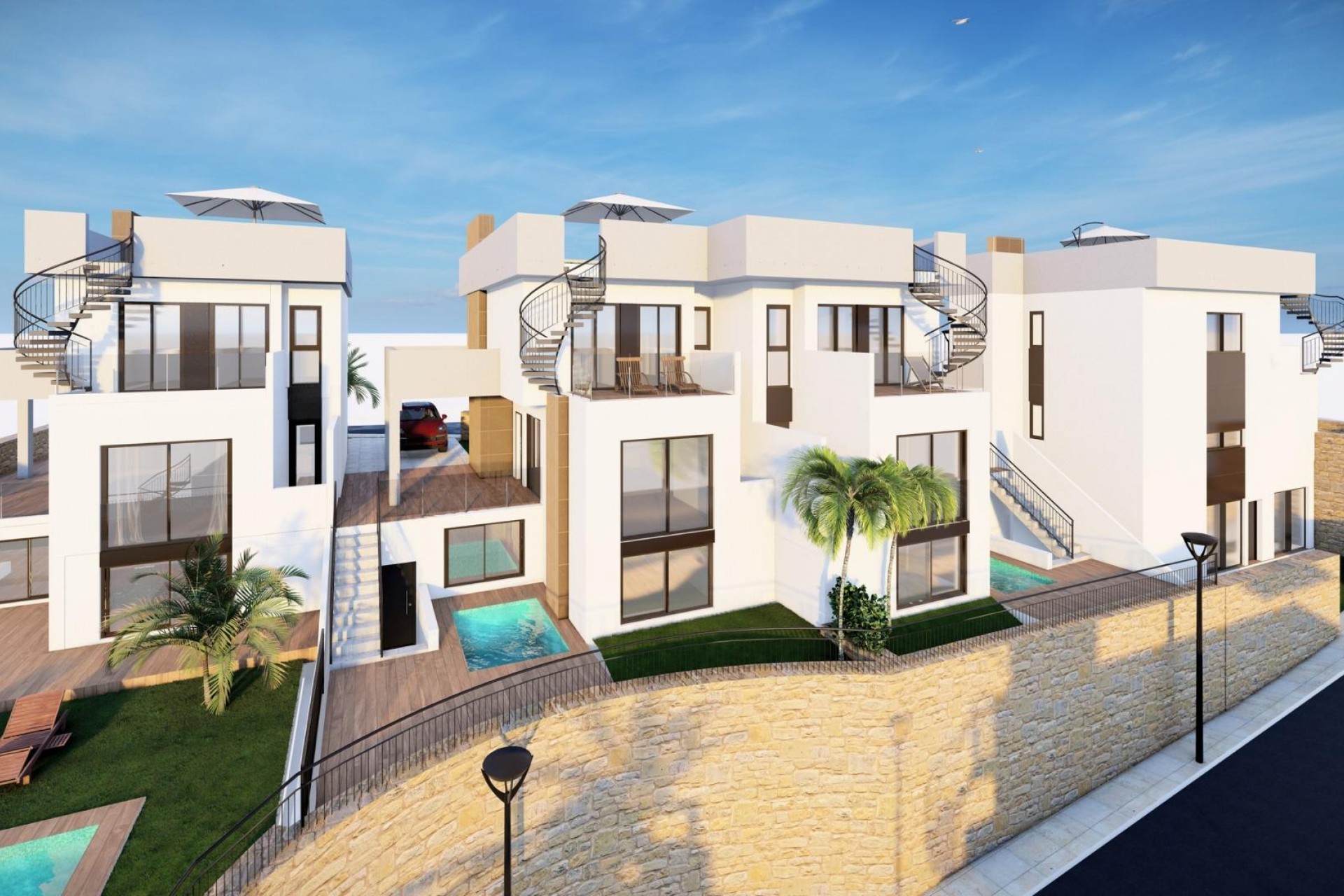 Nieuwbouw Woningen - Chalet -
Algorfa - La finca golf