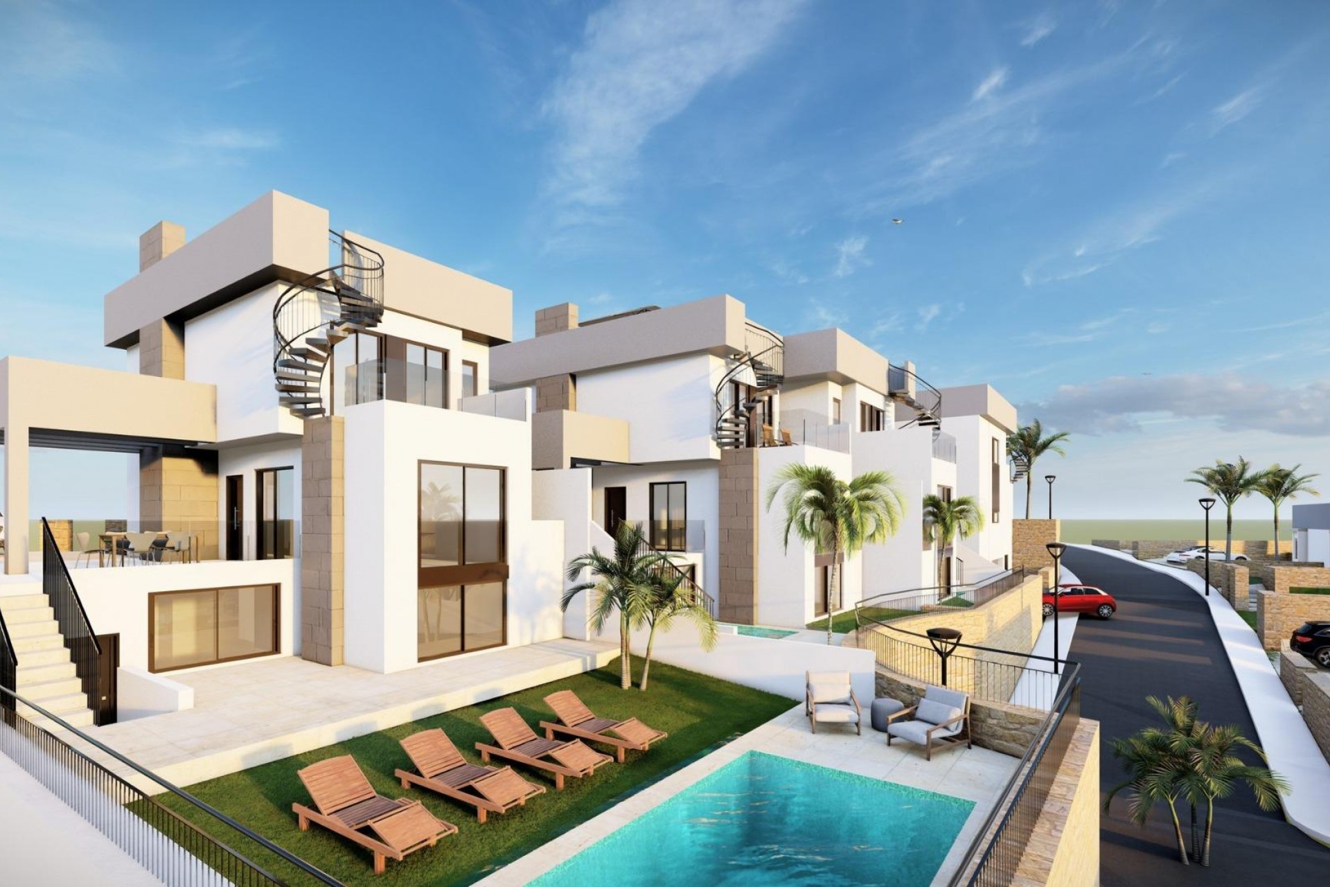 Nieuwbouw Woningen - Chalet -
Algorfa - La finca golf