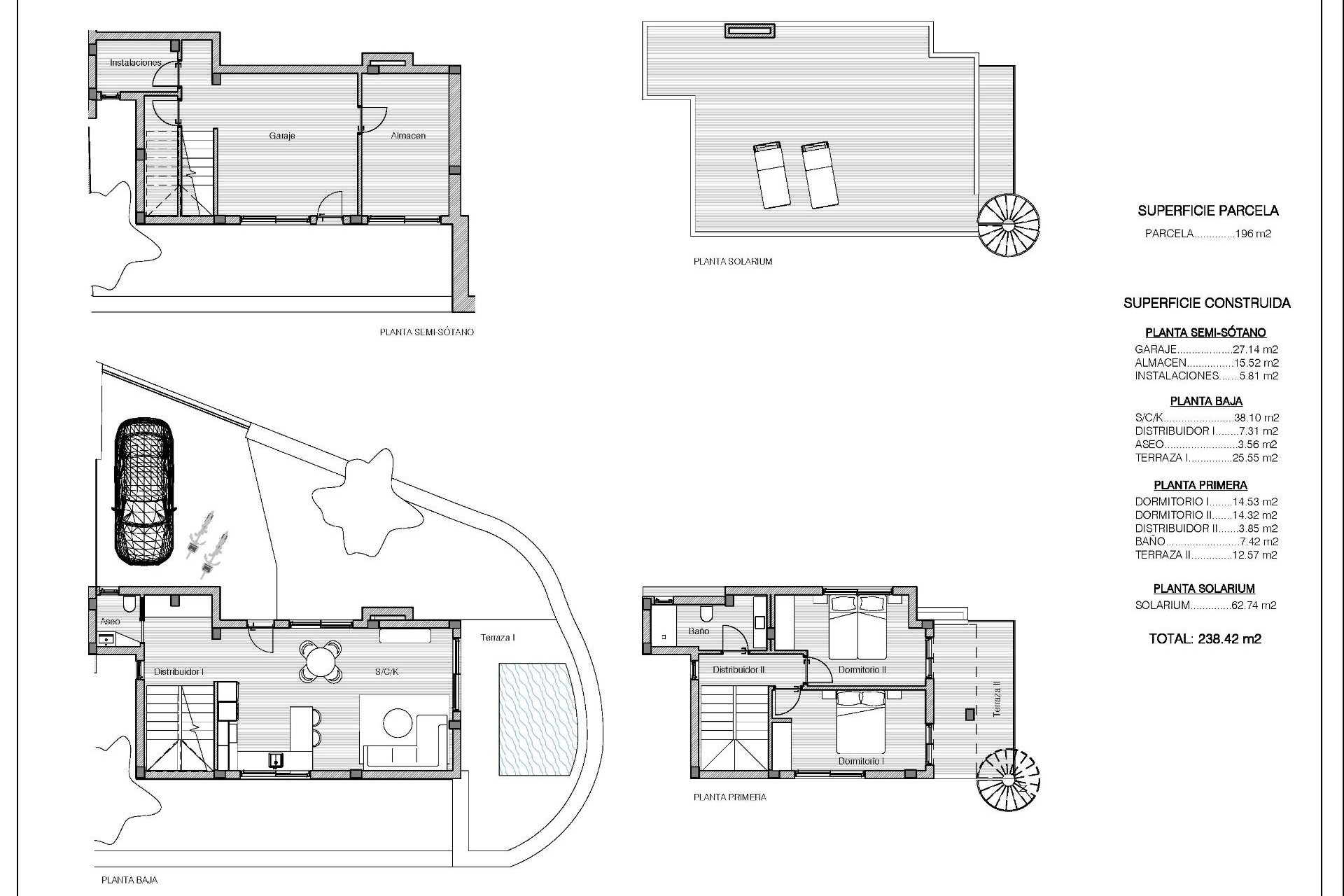 Nieuwbouw Woningen - Chalet -
Algorfa - La finca golf