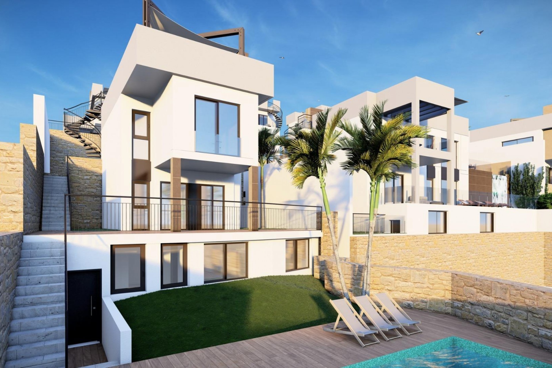 Nieuwbouw Woningen - Chalet -
Algorfa - La finca golf