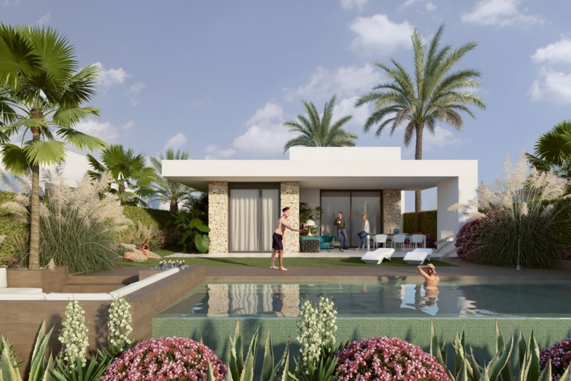 Nieuwbouw Woningen - Chalet -
Algorfa - La finca golf