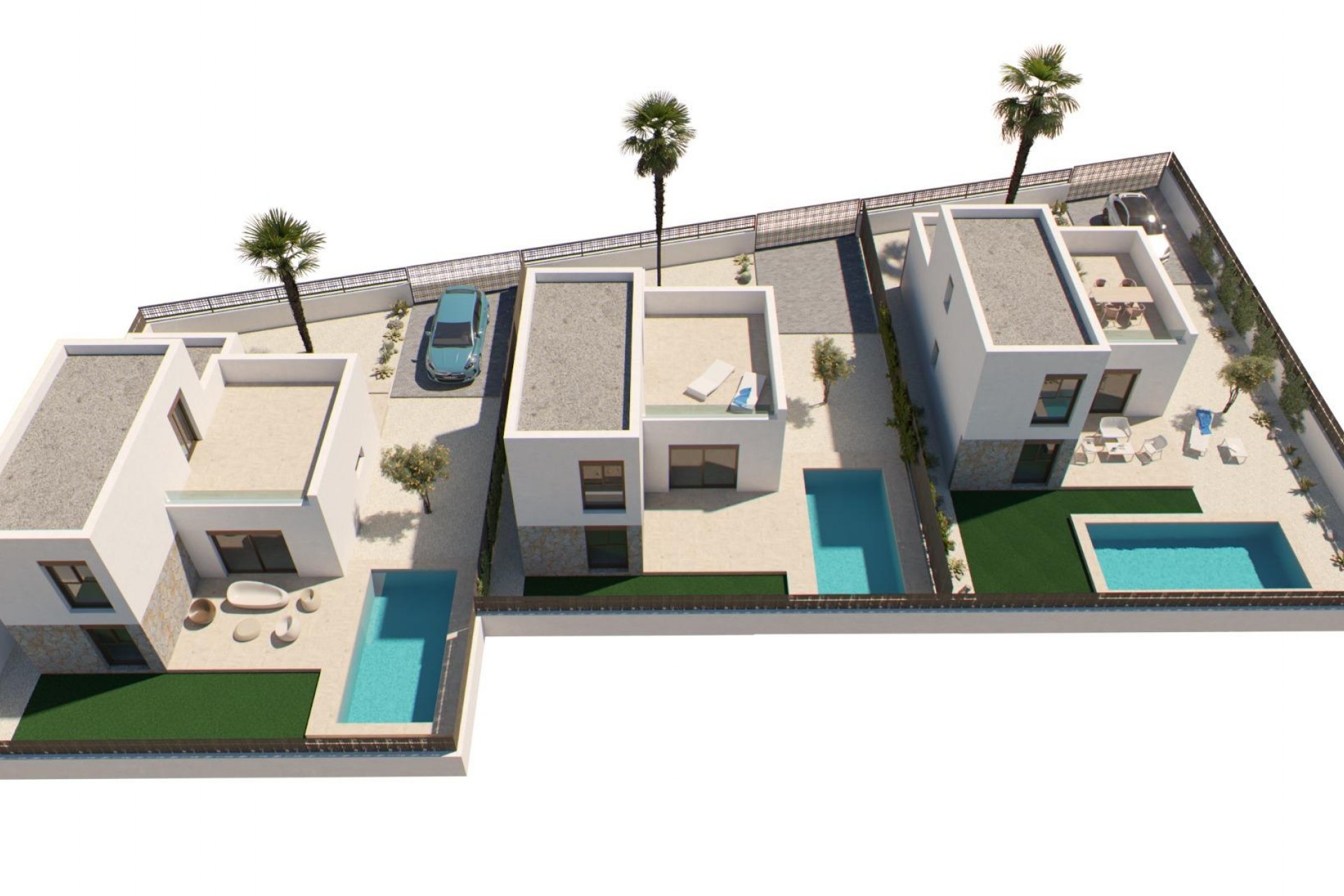 Nieuwbouw Woningen - Chalet -
Algorfa - La finca golf