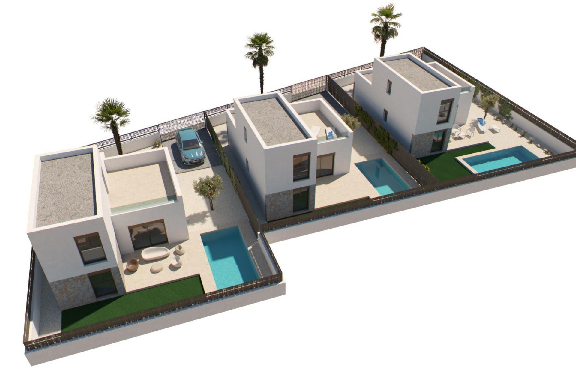 Nieuwbouw Woningen - Chalet -
Algorfa - La finca golf