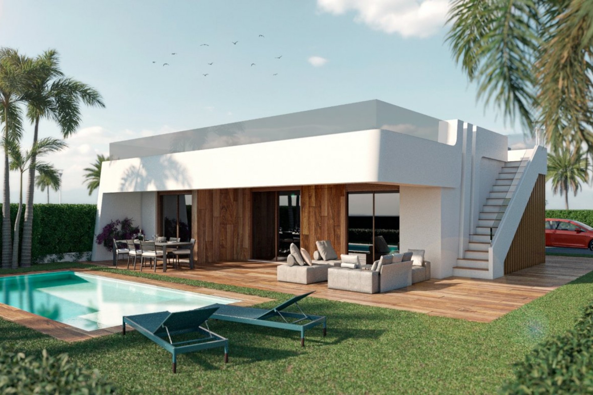 Nieuwbouw Woningen - Chalet -
Alhama De Murcia - Condado De Alhama Golf Resort