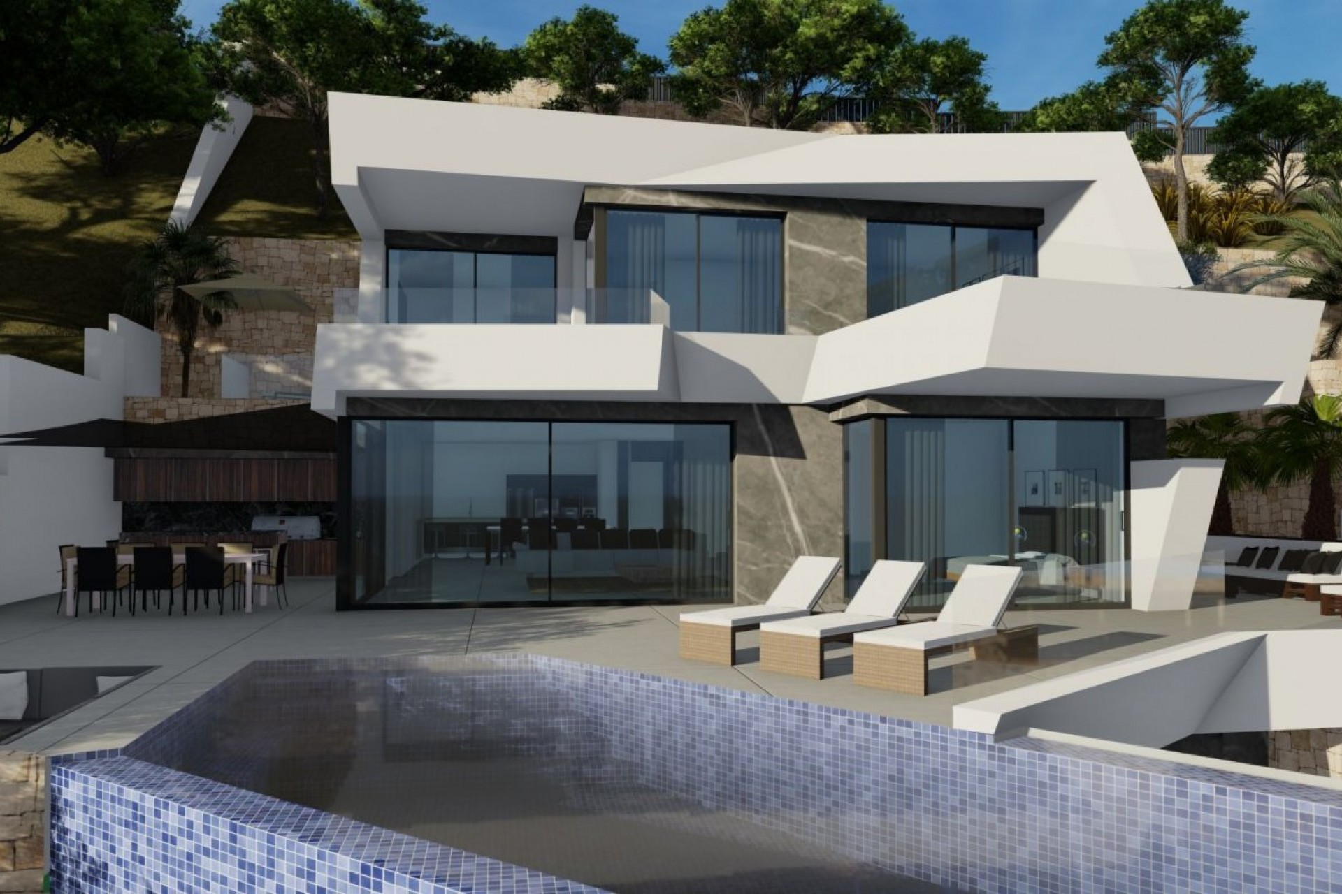 Nieuwbouw Woningen - Chalet -
Calpe - Maryvilla