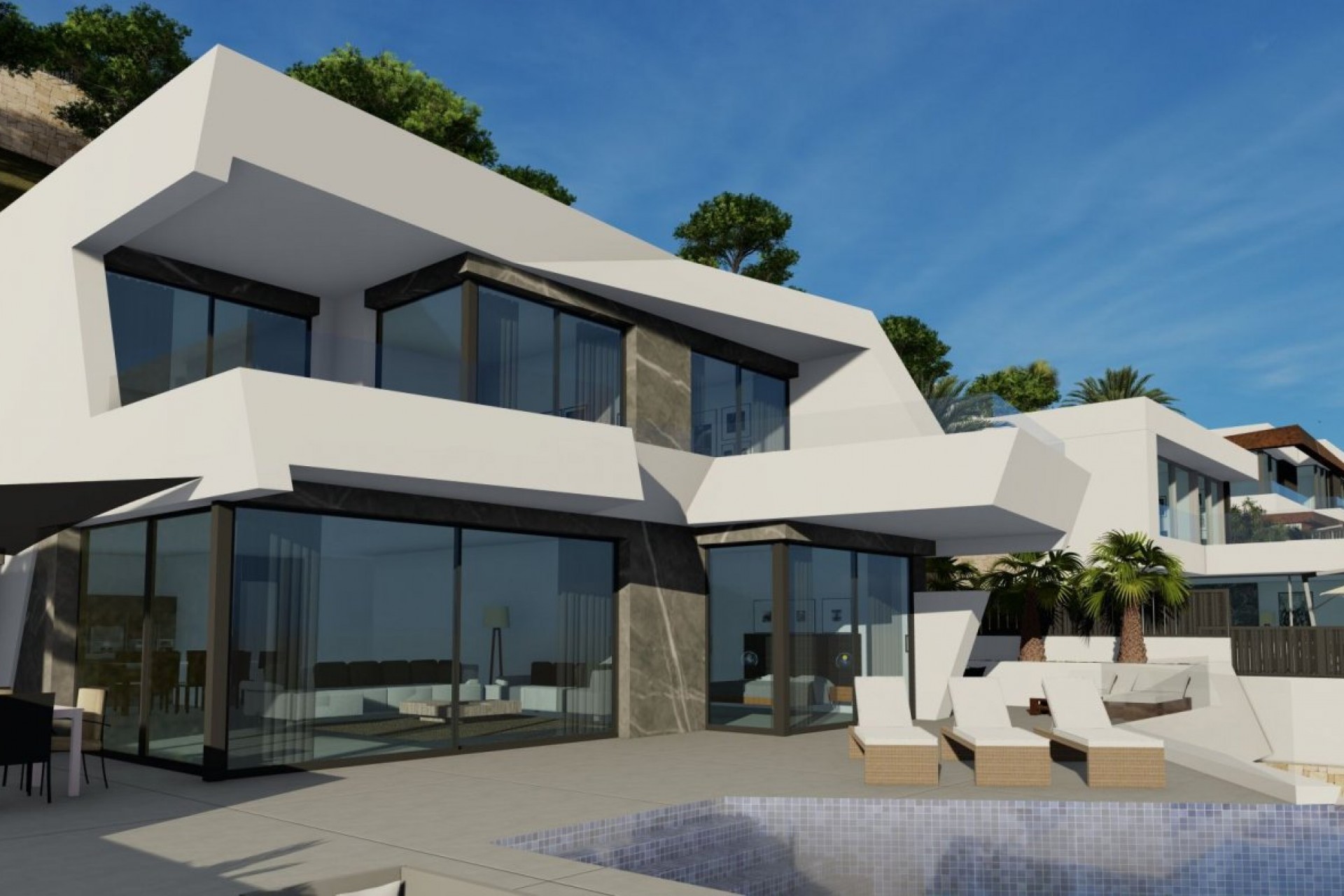 Nieuwbouw Woningen - Chalet -
Calpe - Maryvilla