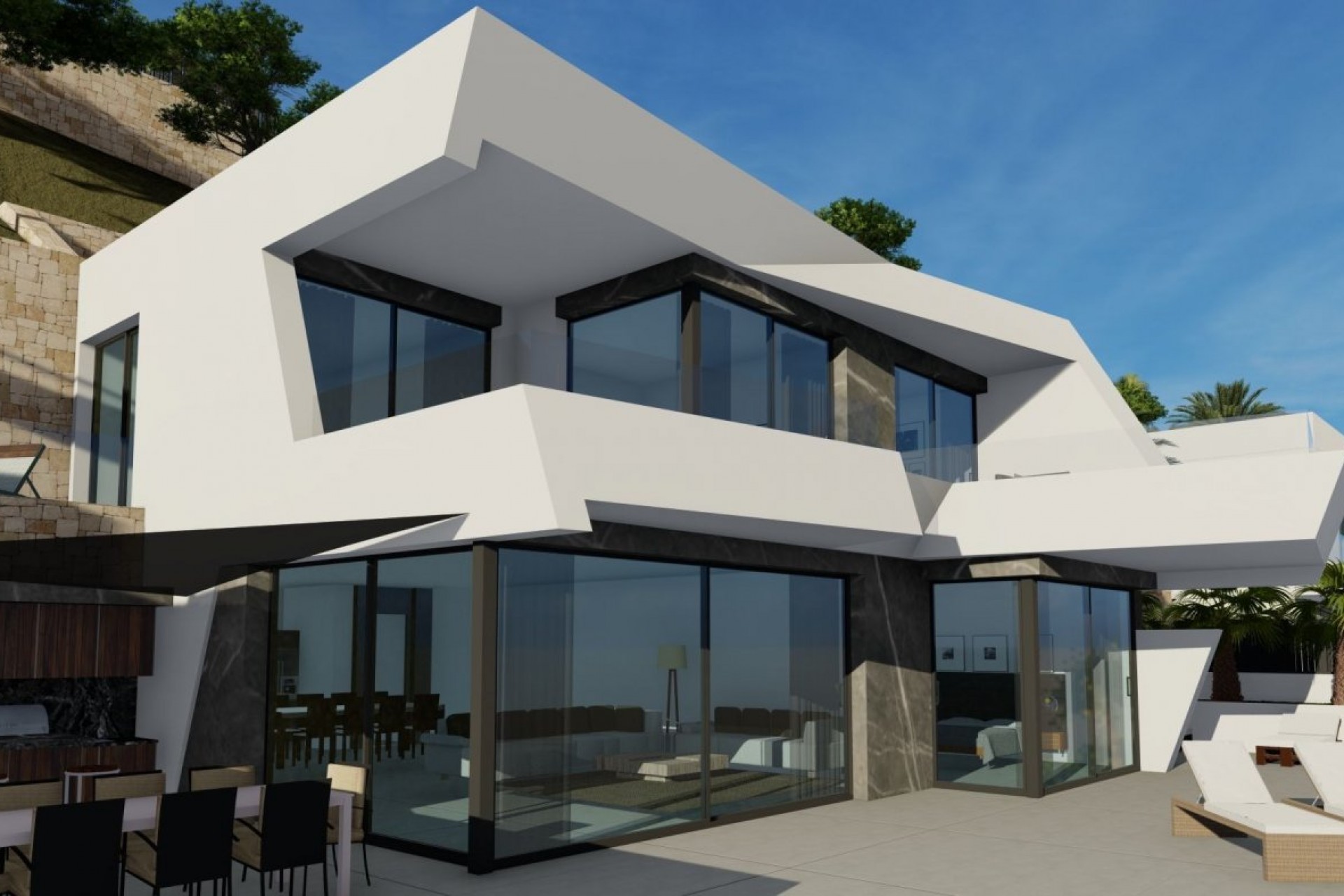 Nieuwbouw Woningen - Chalet -
Calpe - Maryvilla