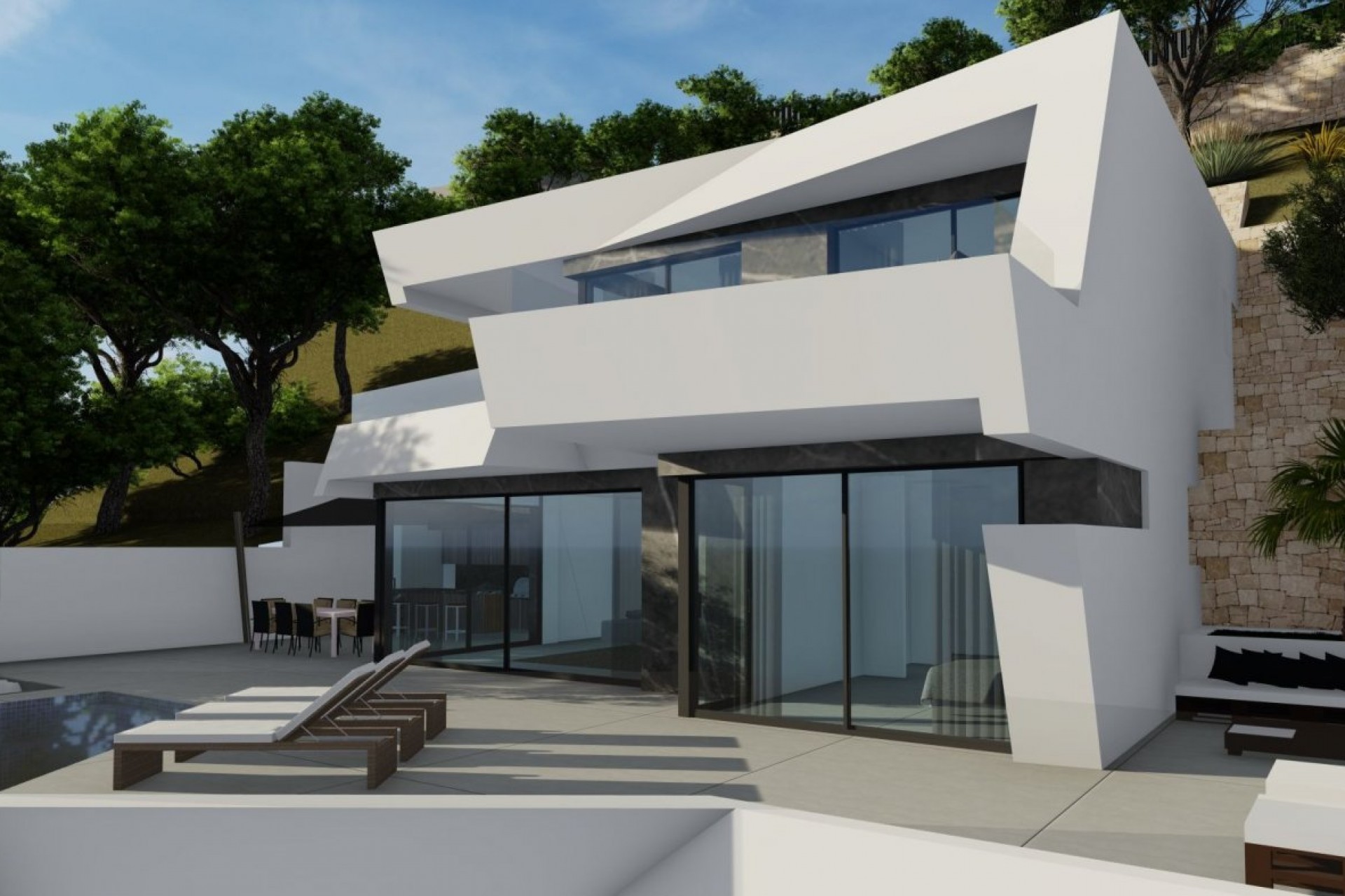 Nieuwbouw Woningen - Chalet -
Calpe - Maryvilla