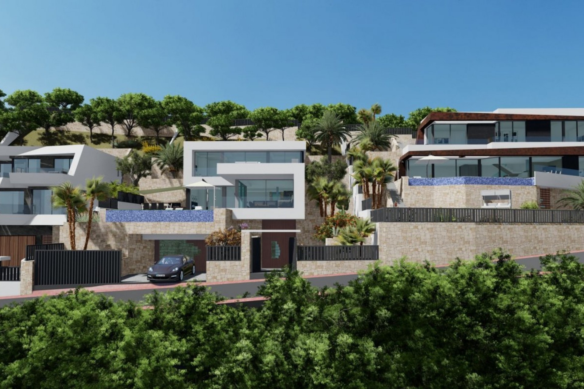 Nieuwbouw Woningen - Chalet -
Calpe - Maryvilla