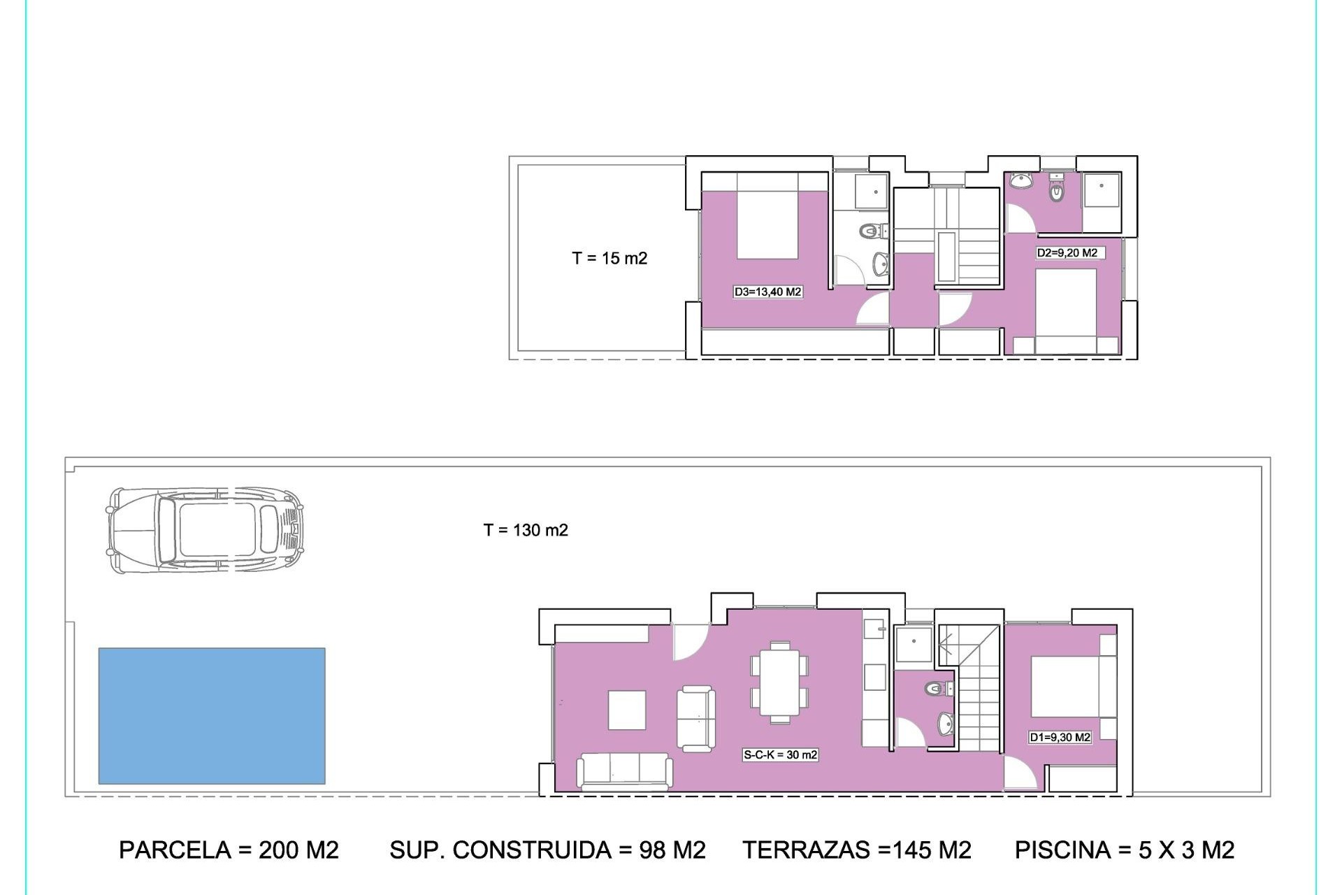 Nieuwbouw Woningen - Chalet -
Daya Nueva - Pueblo