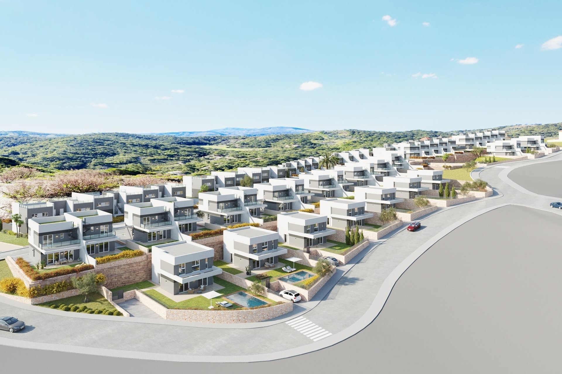 Nieuwbouw Woningen - Chalet -
Finestrat - Balcón de finestrat