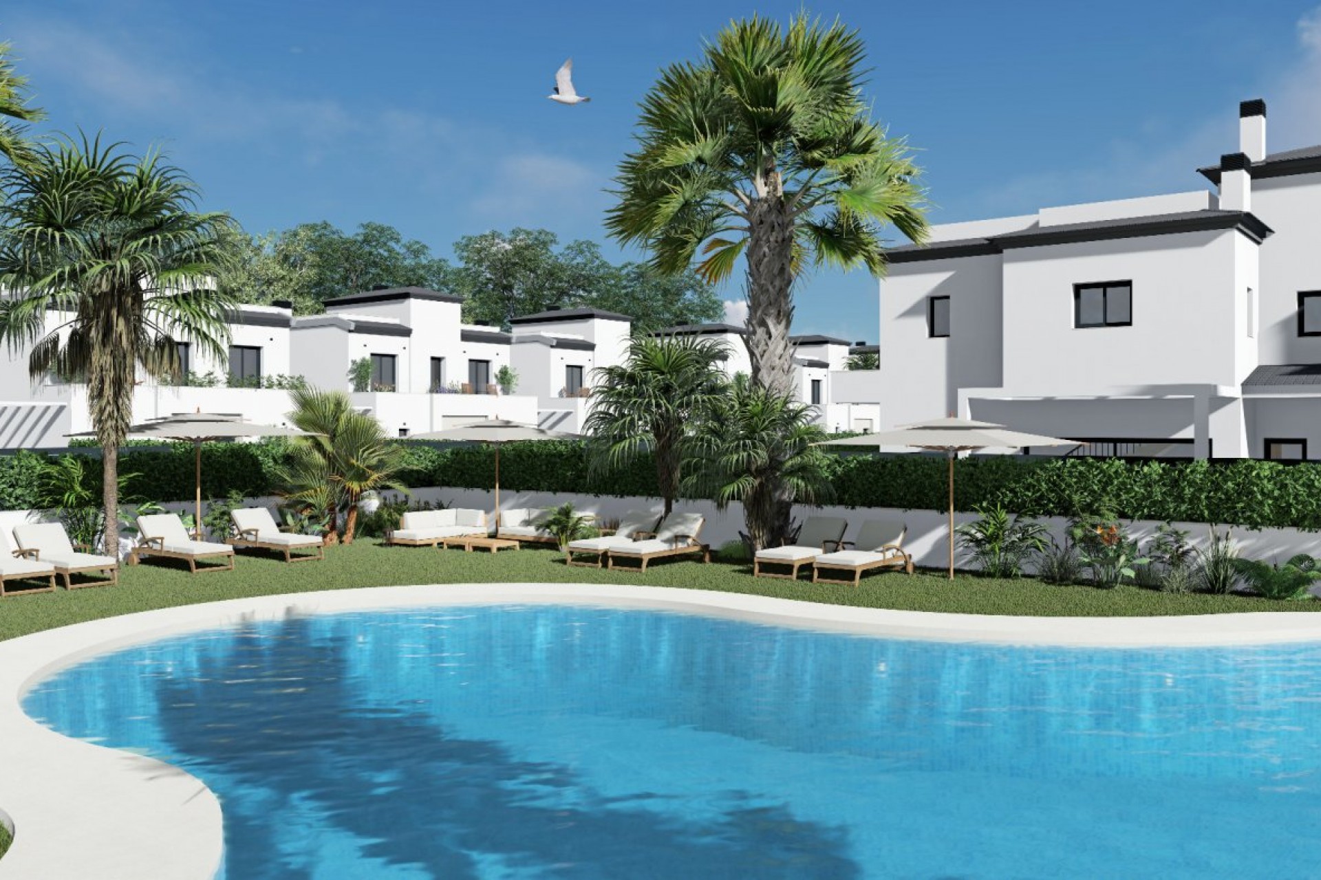 Nieuwbouw Woningen - Chalet -
Gran Alacant - Centro Comercial Ga