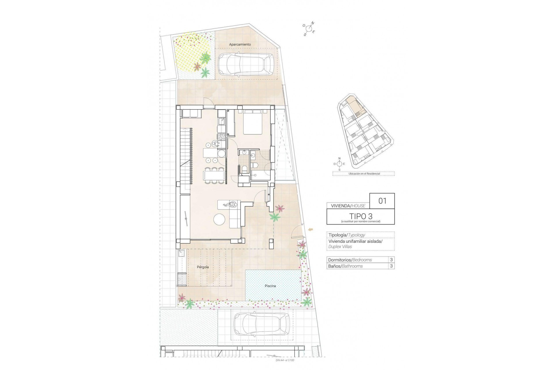 Nieuwbouw Woningen - Chalet -
Hondón de las Nieves - Centro