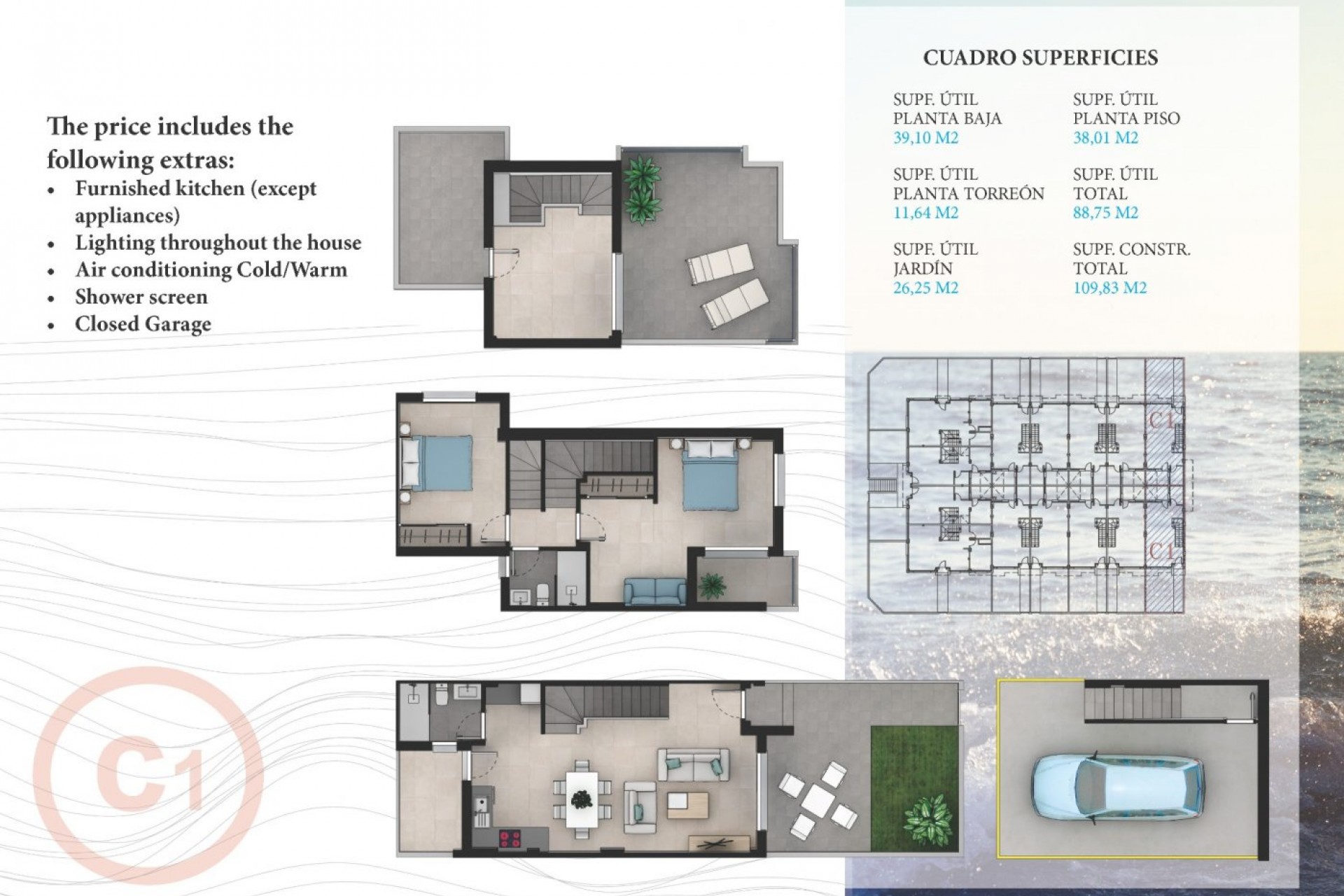 Nieuwbouw Woningen - Chalet -
La Manga del Mar Menor - La Manga