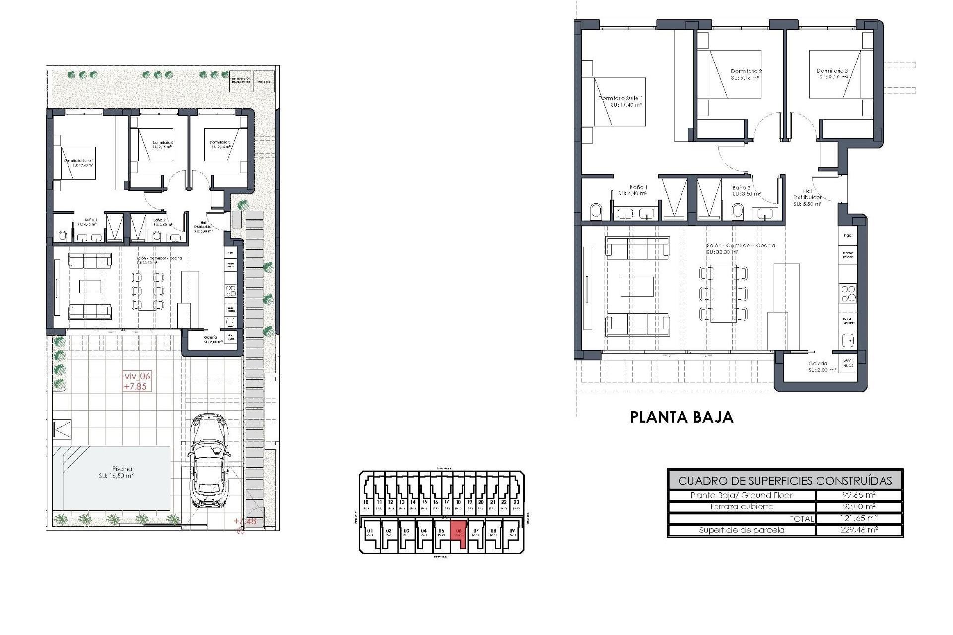 Nieuwbouw Woningen - Chalet -
Los Alcazares - Serena Golf