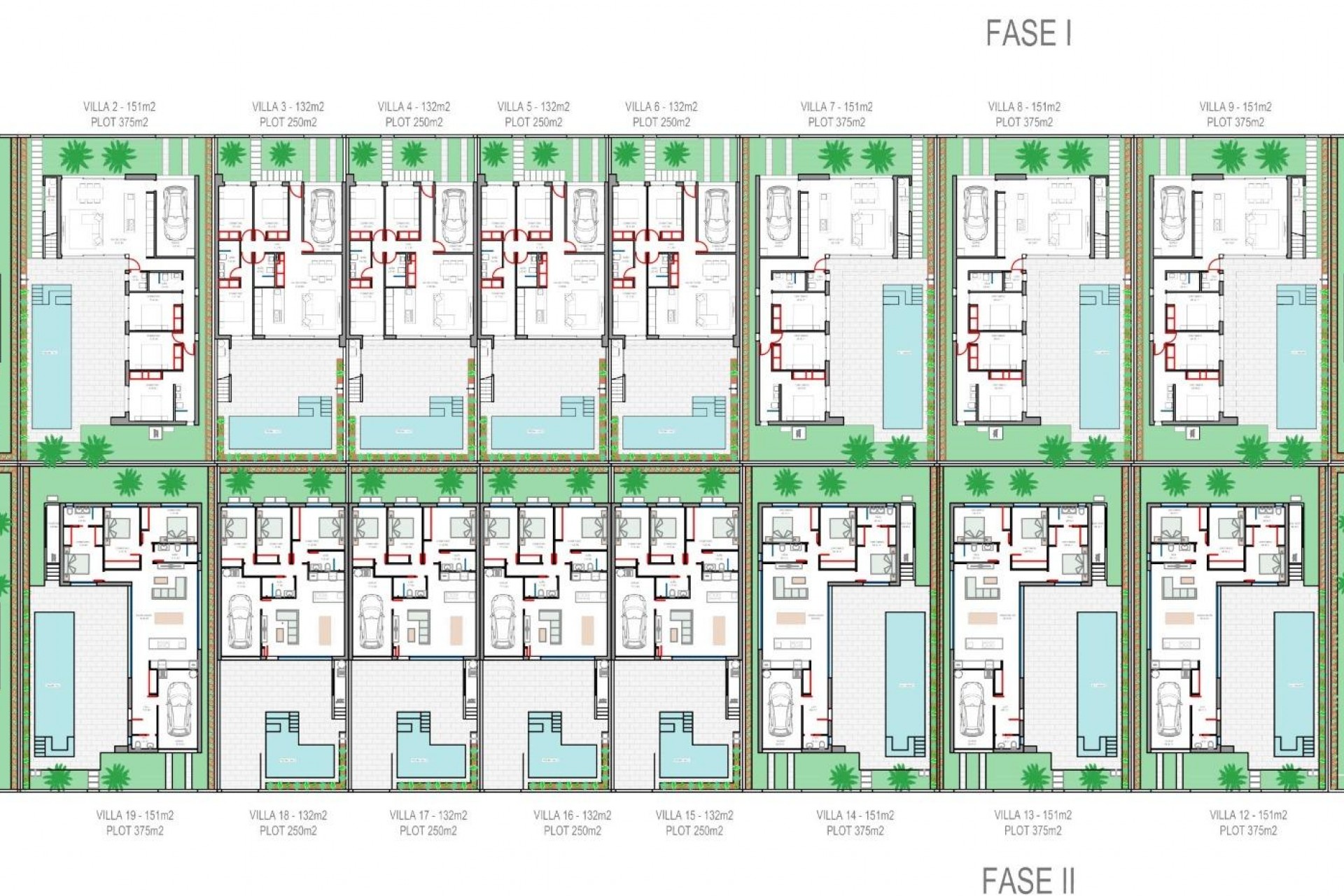 Nieuwbouw Woningen - Chalet -
Los Alcazares - Serena Golf