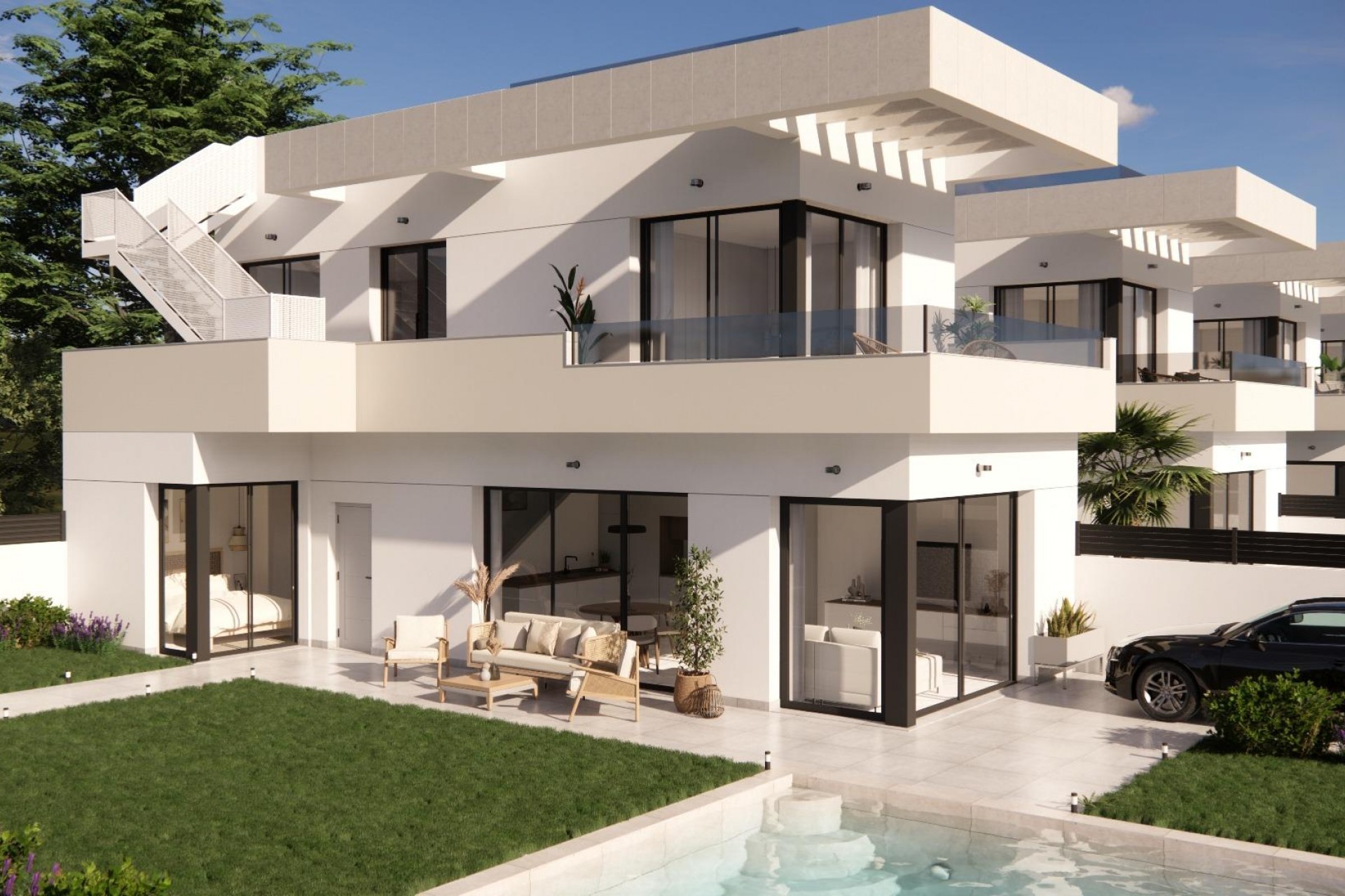 Nieuwbouw Woningen - Chalet -
Los Montesinos - La herrada