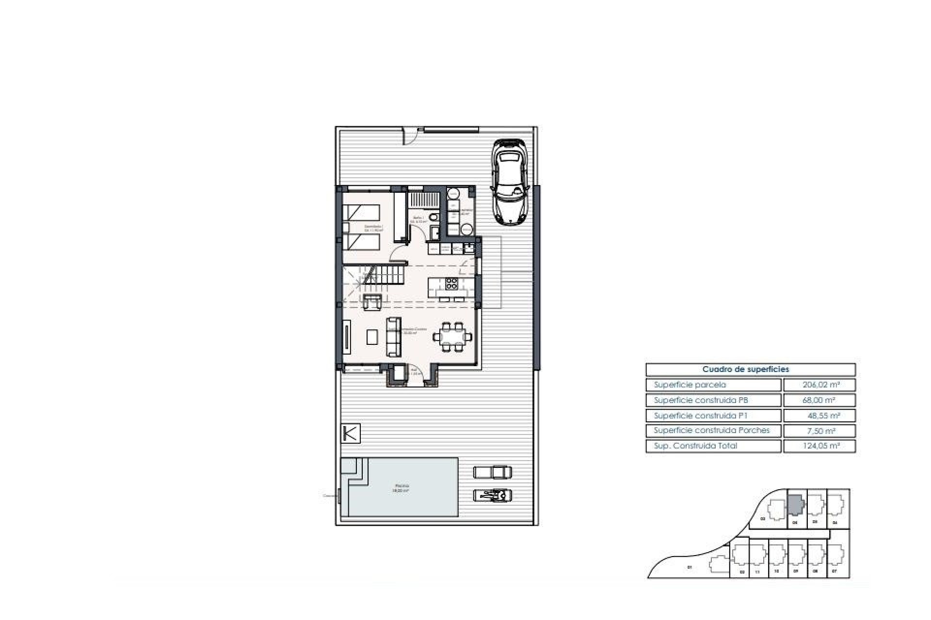 Nieuwbouw Woningen - Chalet -
Los Montesinos - La herrada