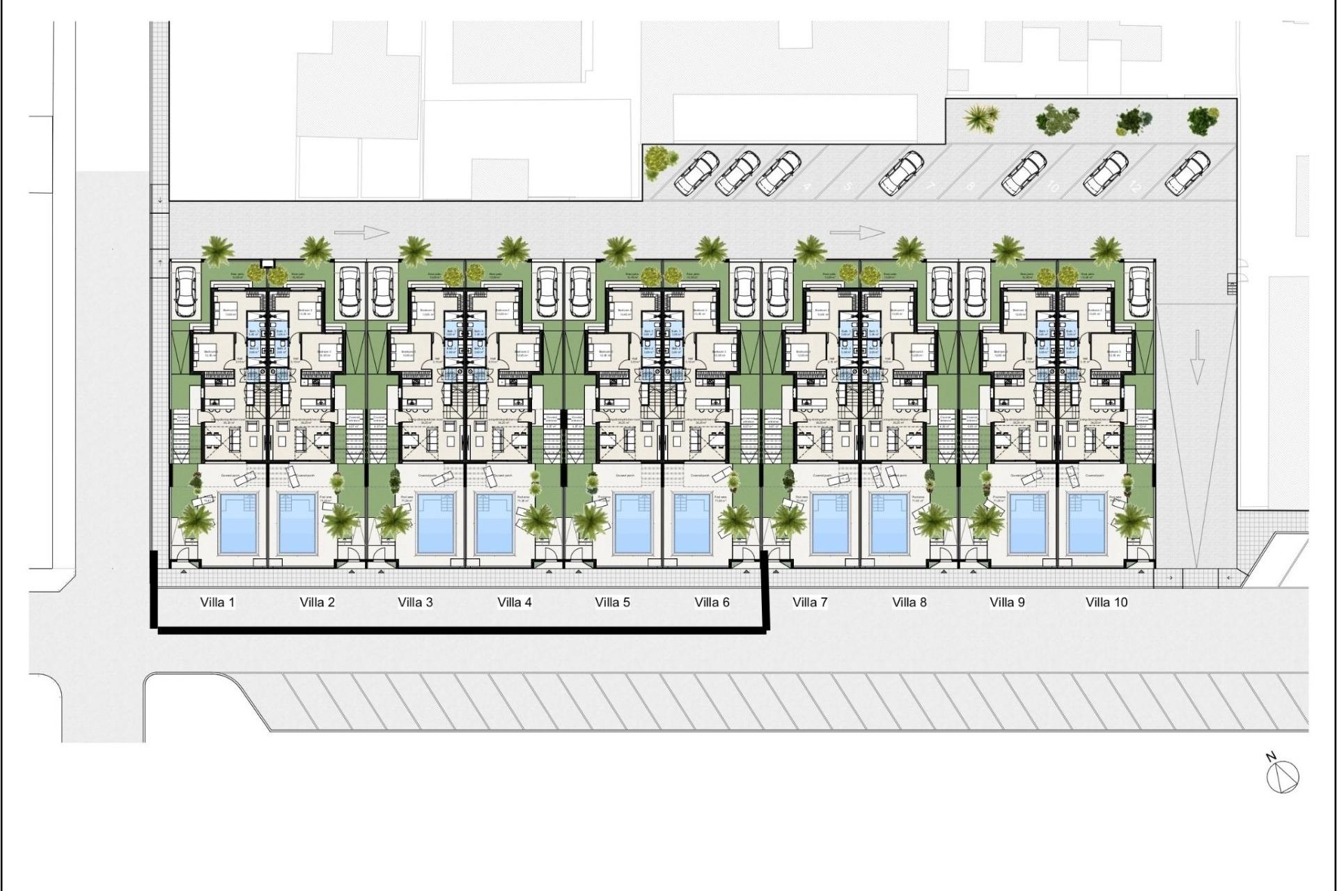 Nieuwbouw Woningen - Chalet -
Los Nietos - Centro