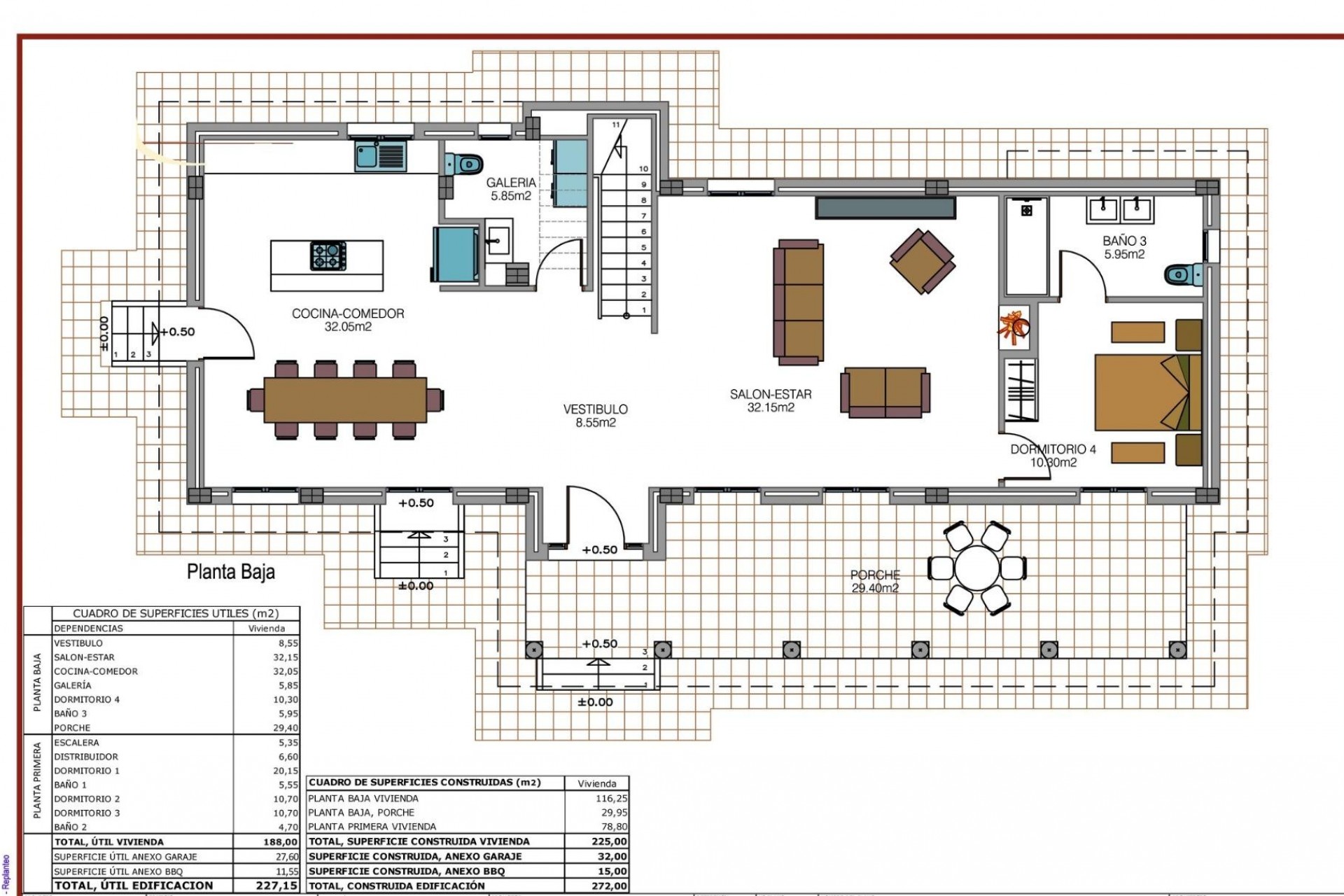 Nieuwbouw Woningen - Chalet -
Pinoso - Camino Del Prado