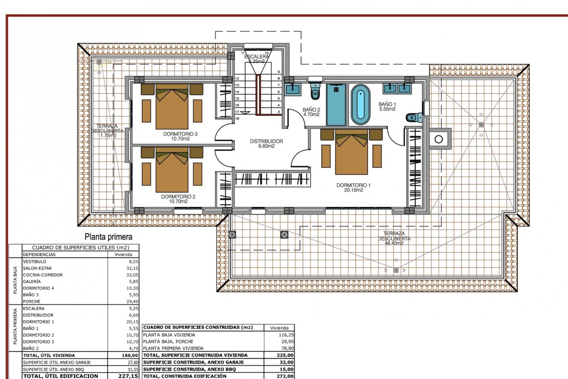 Nieuwbouw Woningen - Chalet -
Pinoso - Camino Del Prado