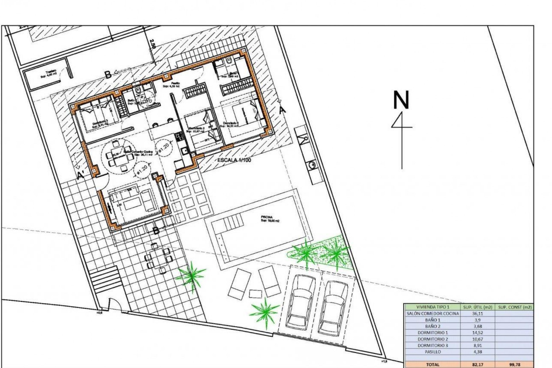 Nieuwbouw Woningen - Chalet -
Polop - Alberca