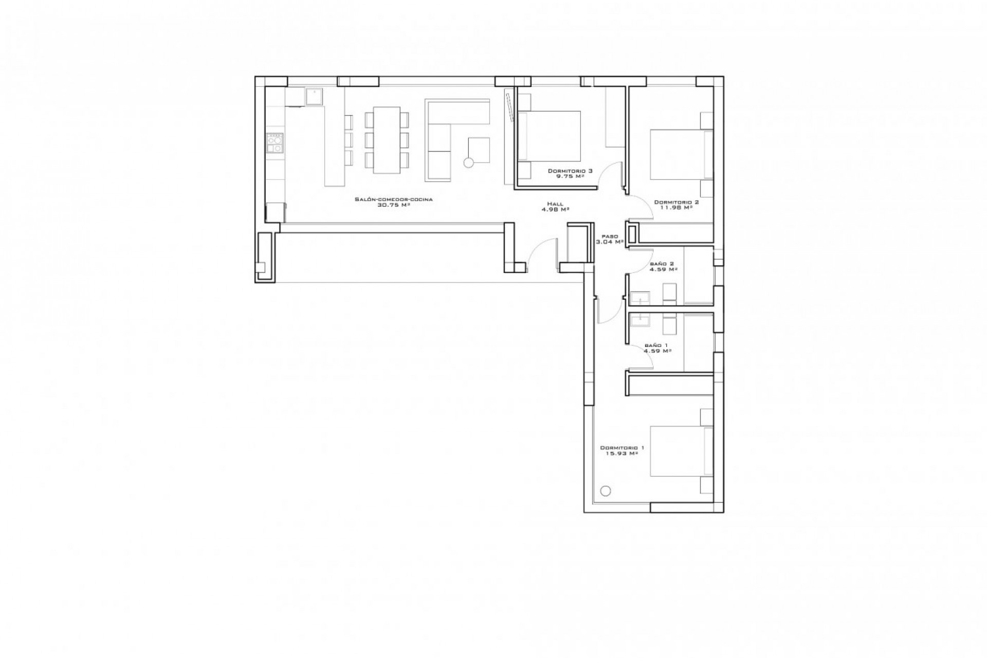 Nieuwbouw Woningen - Chalet -
Polop - Alberca