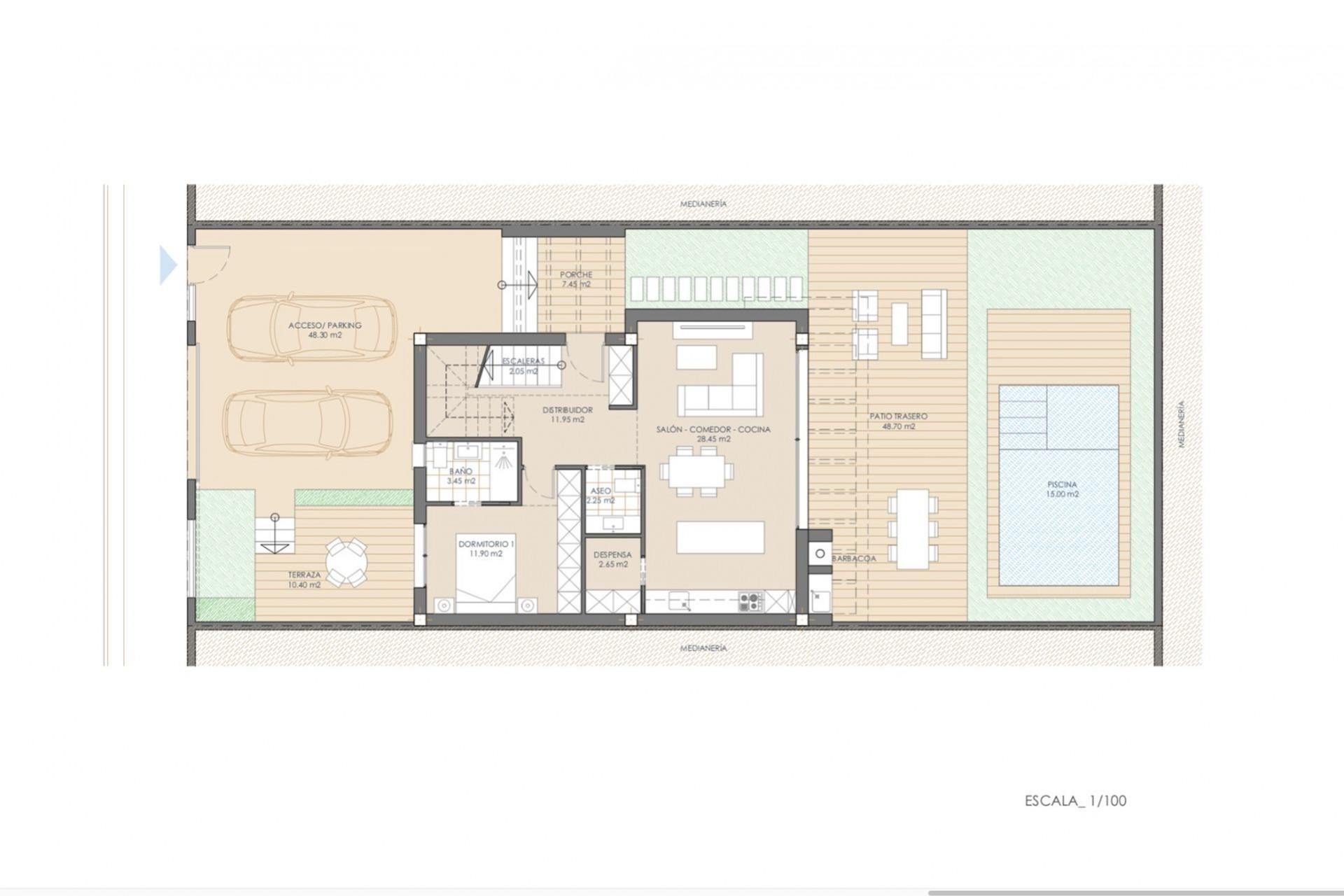 Nieuwbouw Woningen - Chalet -
San Juan de los Terreros - Las Mimosas