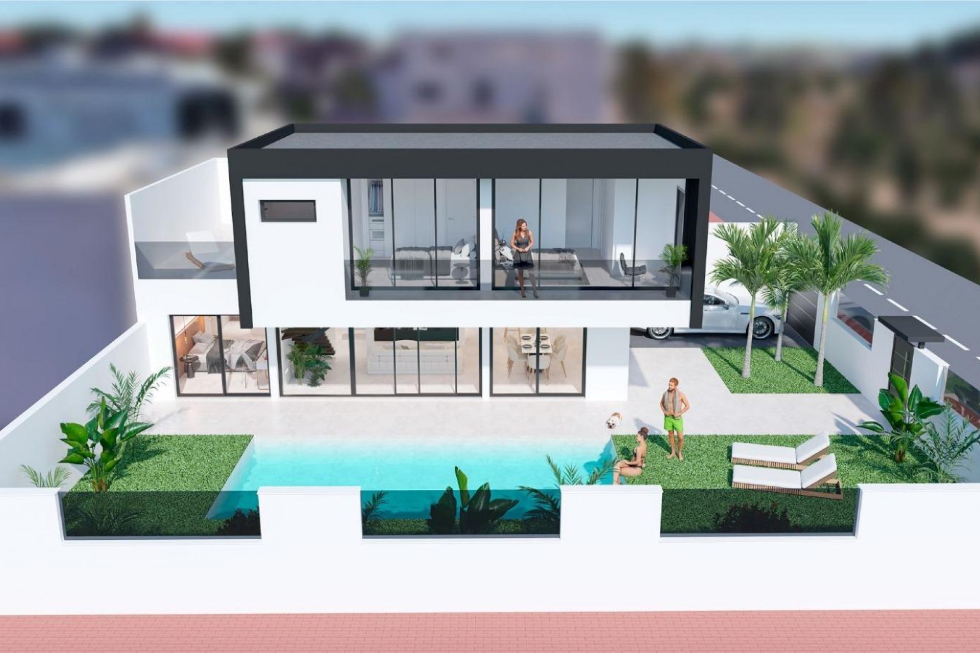 Nieuwbouw Woningen - Chalet -
San Pedro del Pinatar - Pueblo