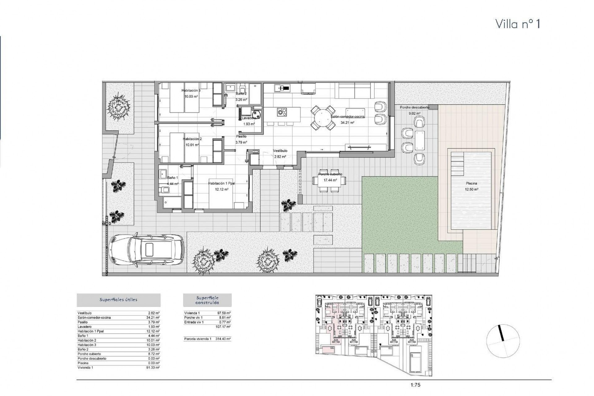 Nieuwbouw Woningen - Chalet -
Santiago de la Ribera - San Blas