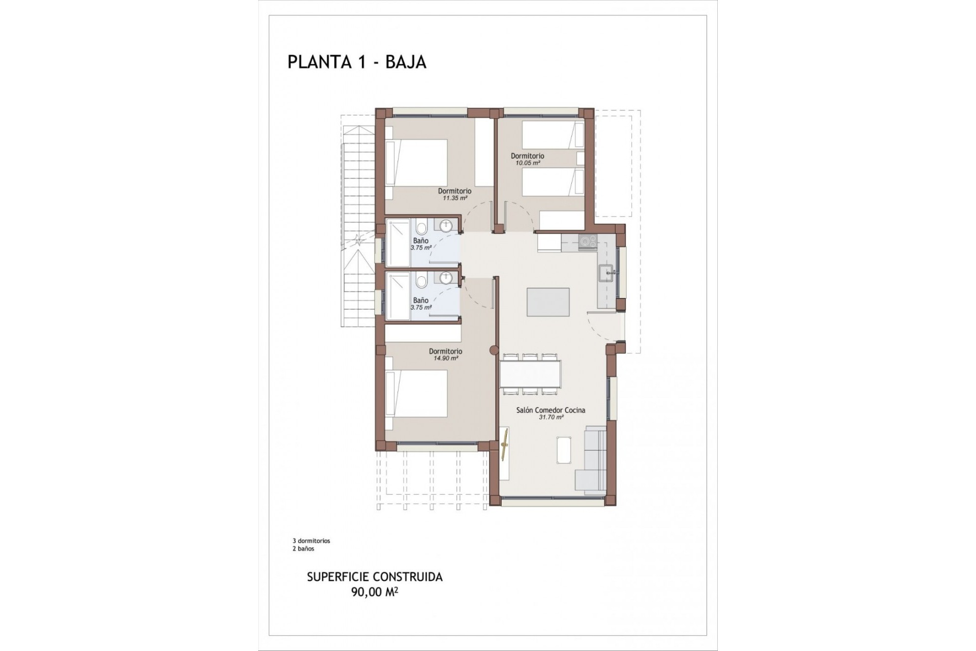 Nieuwbouw Woningen - Chalet -
Vera - Vera Playa