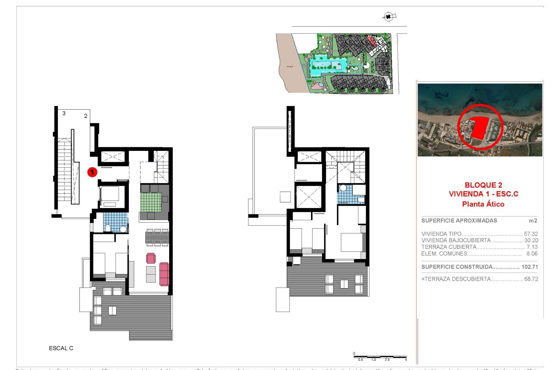 Nieuwbouw Woningen - duplex -
Denia - L´Estanyó (Marinas)