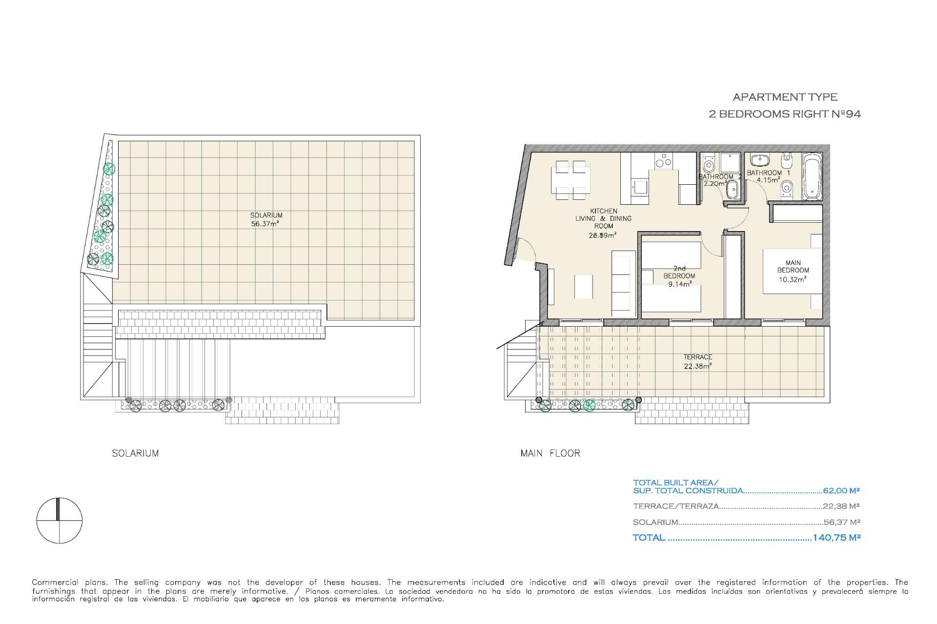 Nieuwbouw Woningen - Penthouse -
Aguilas - Collados