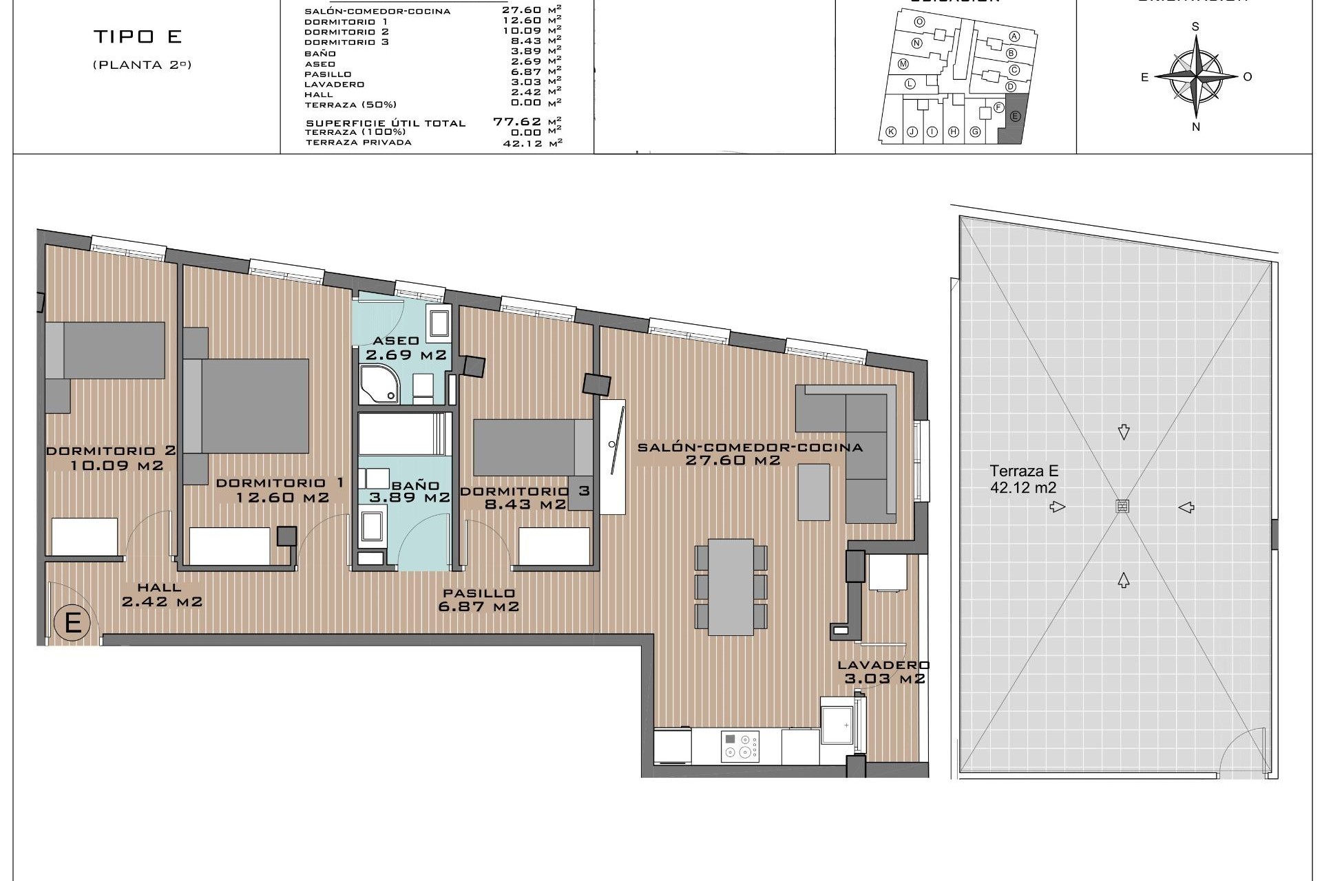 Nieuwbouw Woningen - Penthouse -
Algorfa - Pueblo